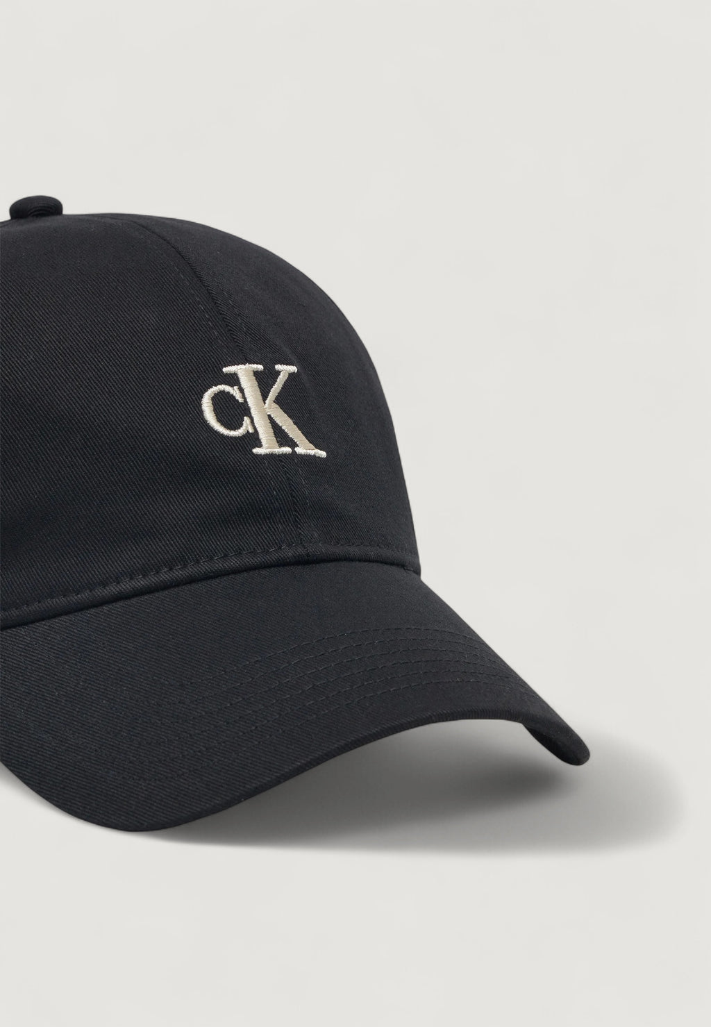 Cappello con visiera Calvin Klein MONOGRAM EMBROIDERY BASEBALL CAP
