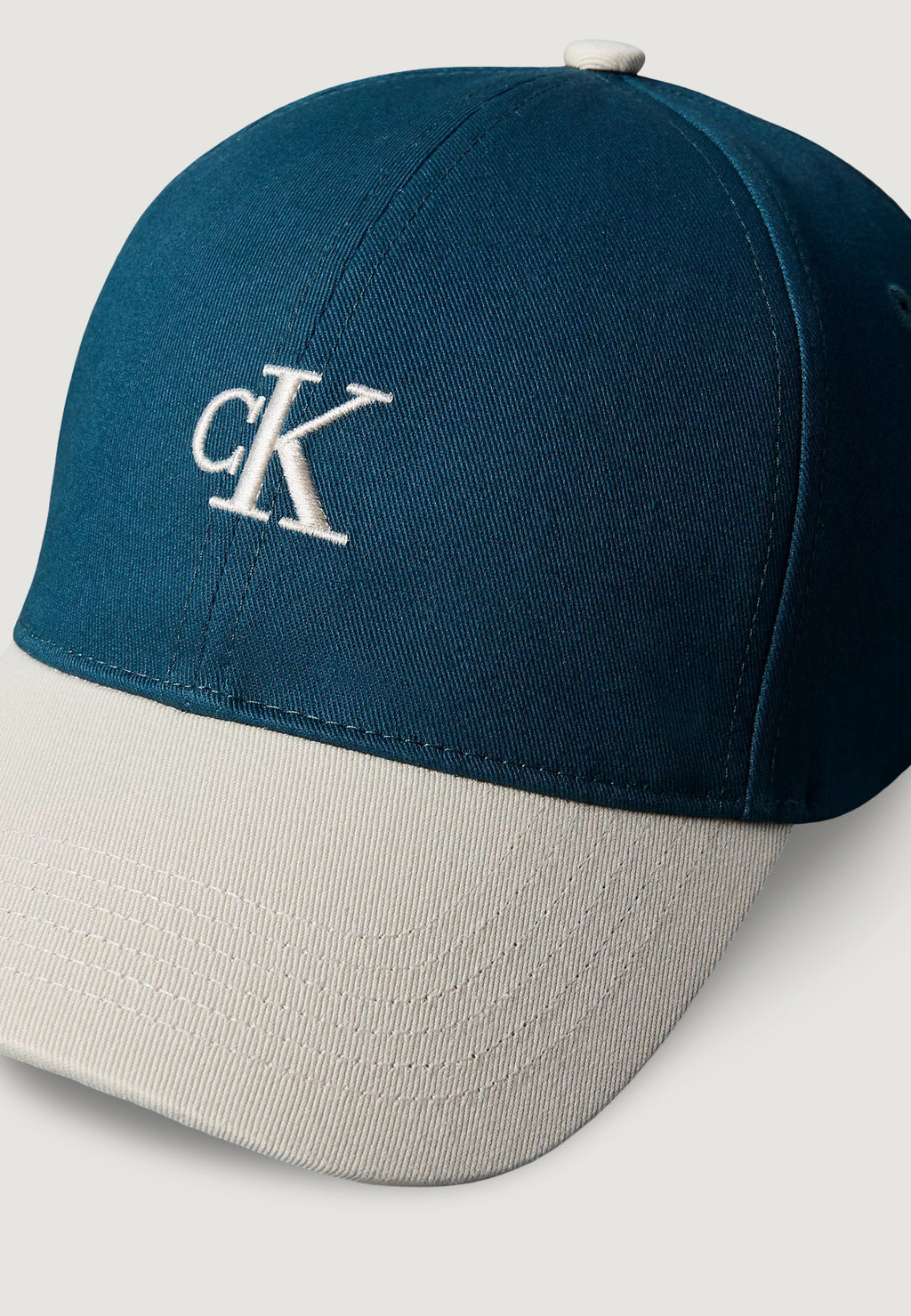 Cappello con visiera Calvin Klein MONOGRAM EMB COLORBLOCK BASEBALL