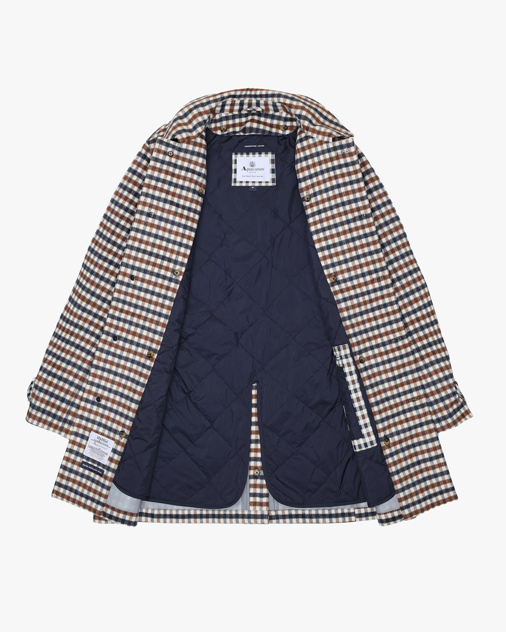 Coats Aquascutum Active WOOL DETACHABLE MAC