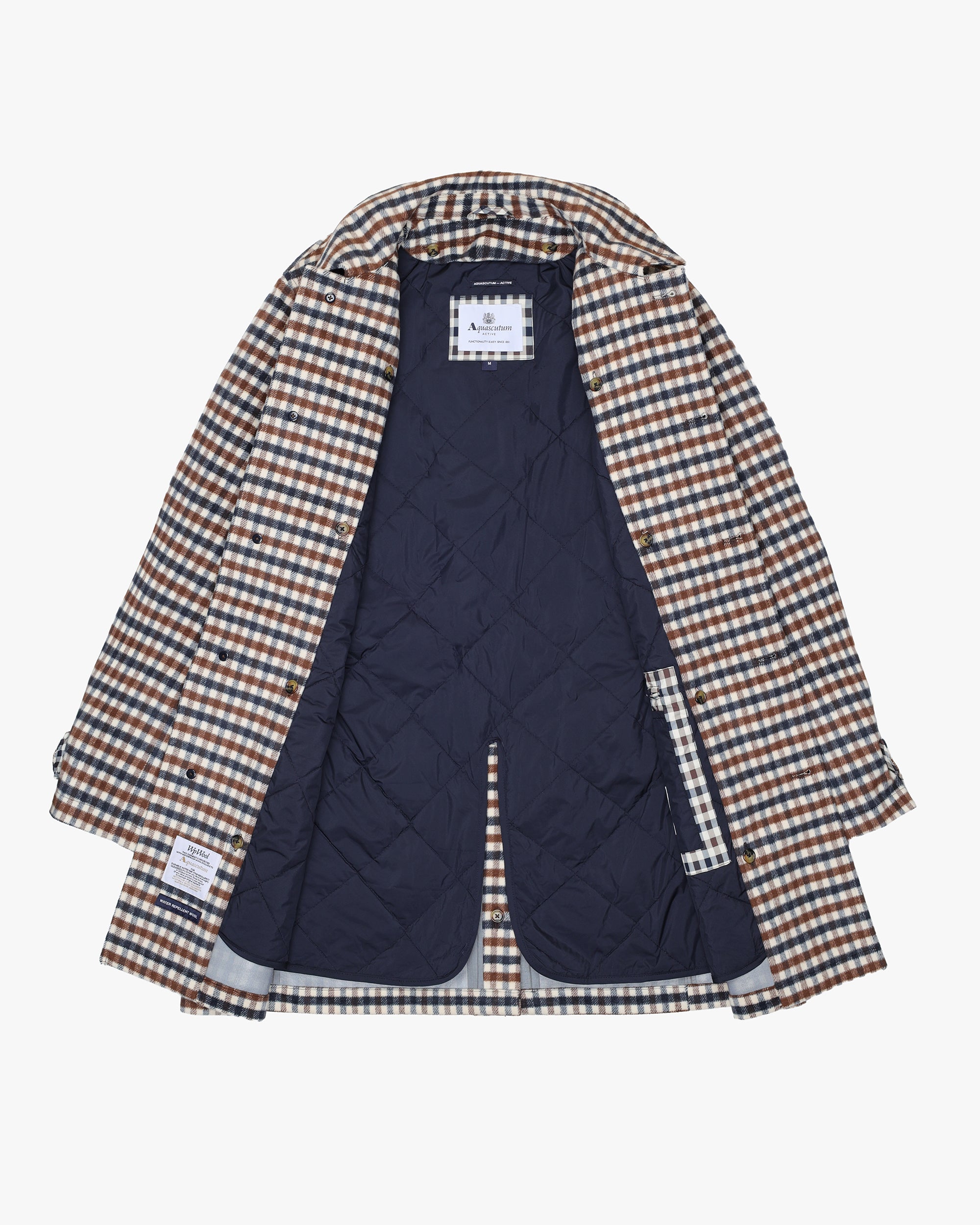 Coats Aquascutum Active WOOL DETACHABLE MAC