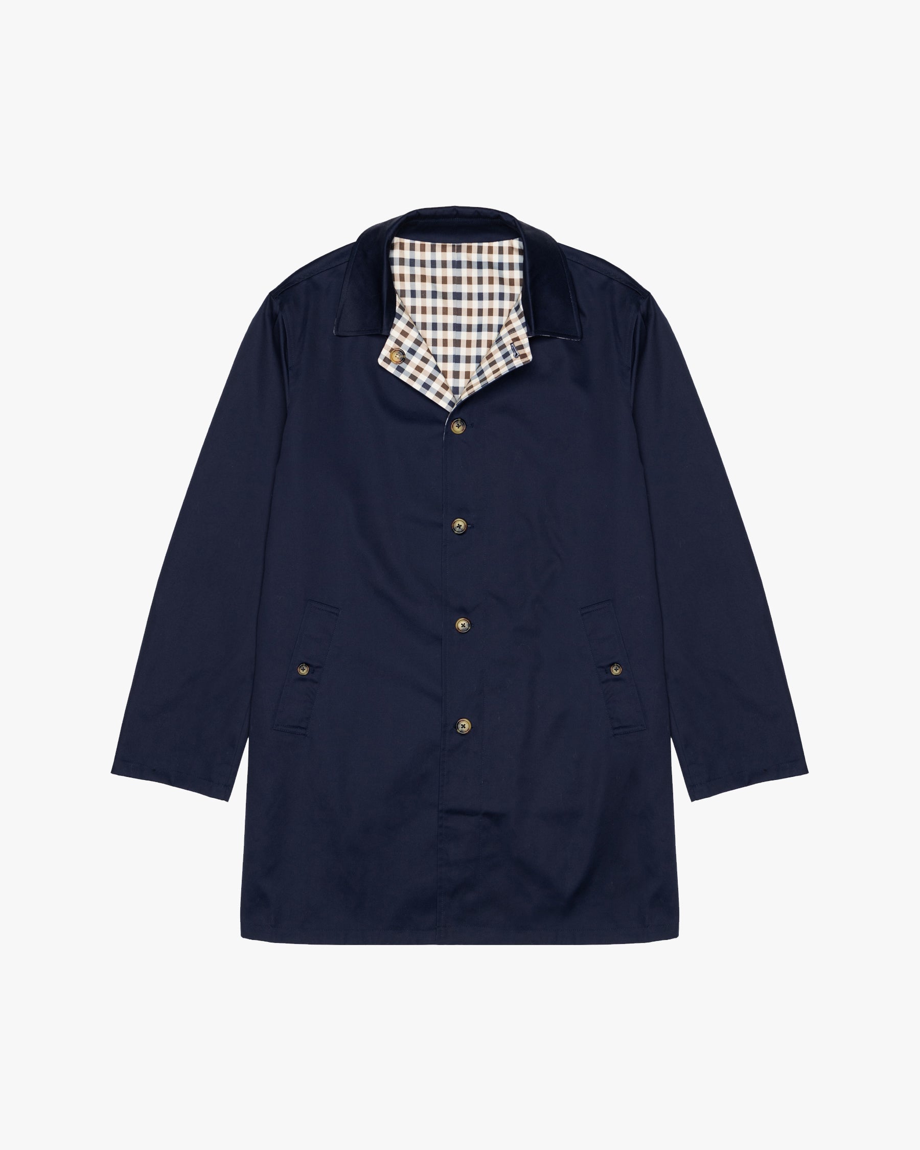 Coats Aquascutum Active ARCHIVAL REVERSIBLE MID COAT