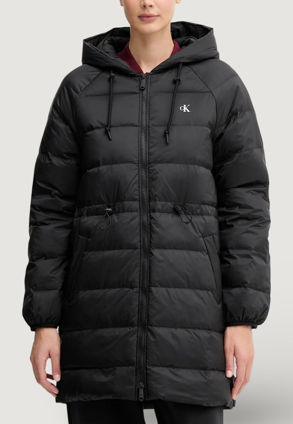 Coat Calvin Klein Jeans LIGHTWEIGHT LOGO MID