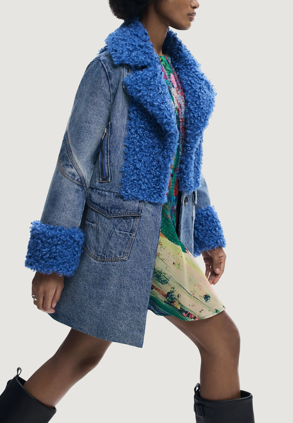 Cappotto Desigual REPIRSE_CHAQ_MOONLIGH