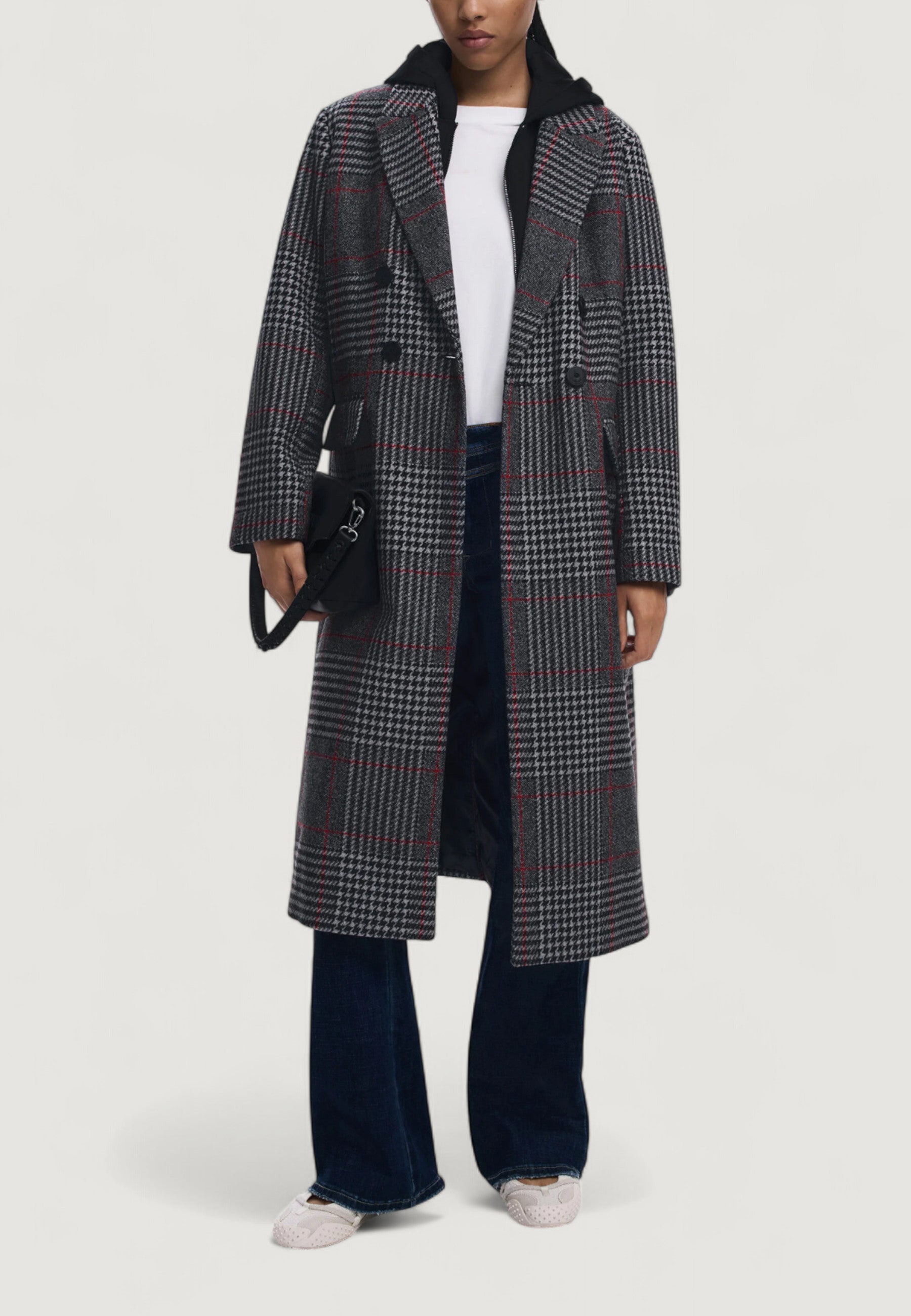 Cappotto Desigual COAT_CAPUCHA_CHECK