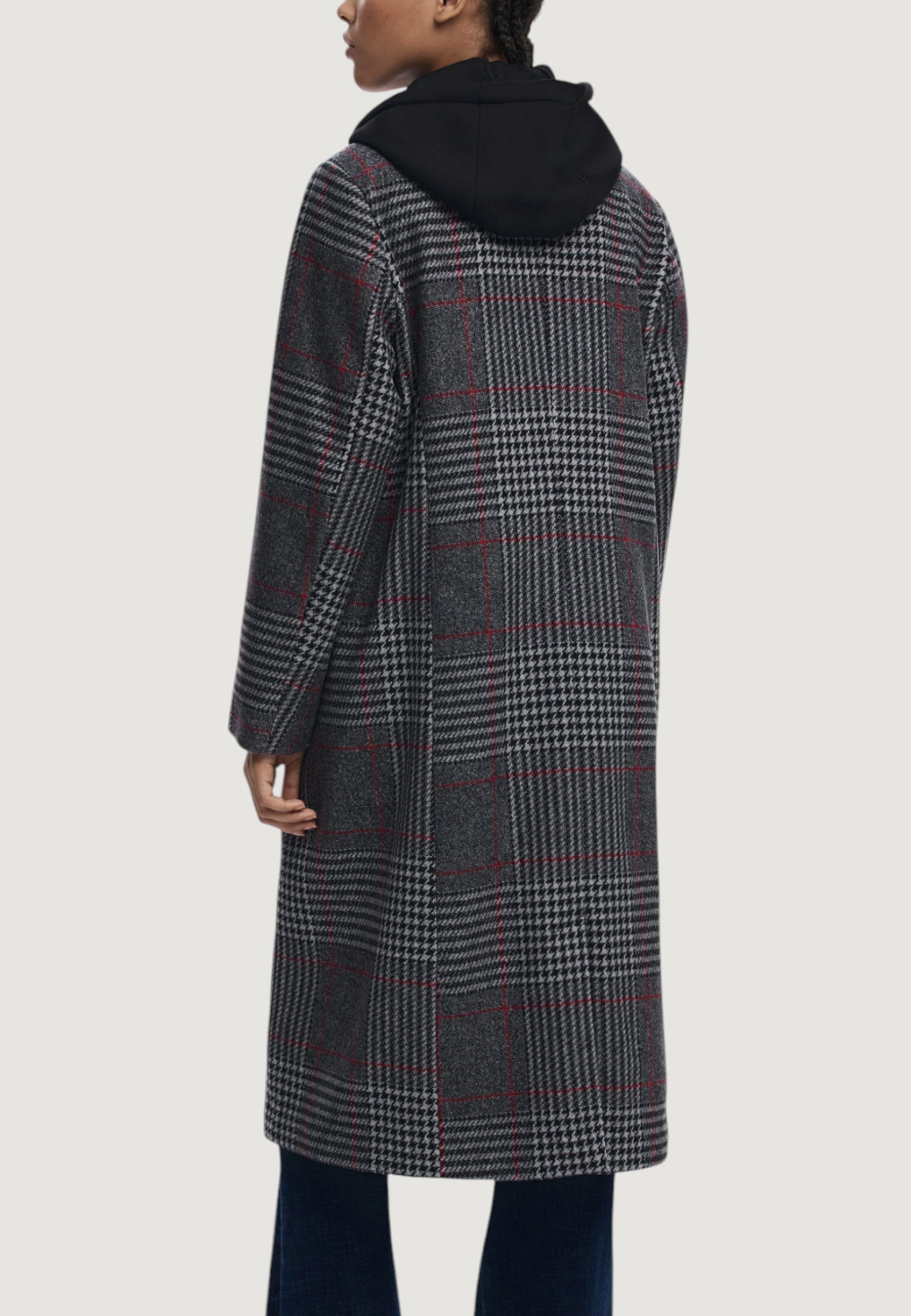 Cappotto Desigual COAT_CAPUCHA_CHECK
