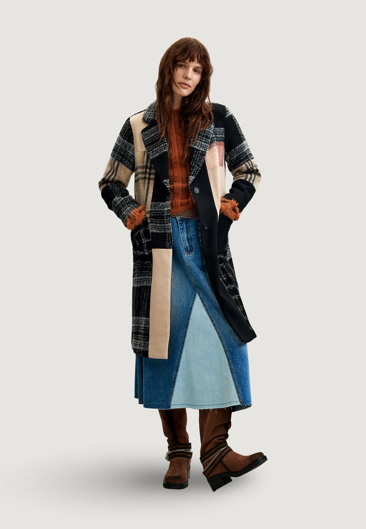 Cappotto Desigual COAT_PARCHES