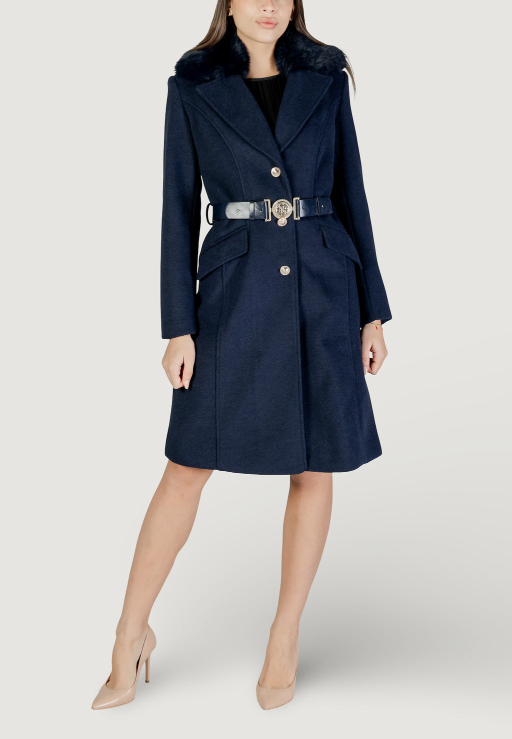 Coat Guess NEW PATRICE BELTED COAT