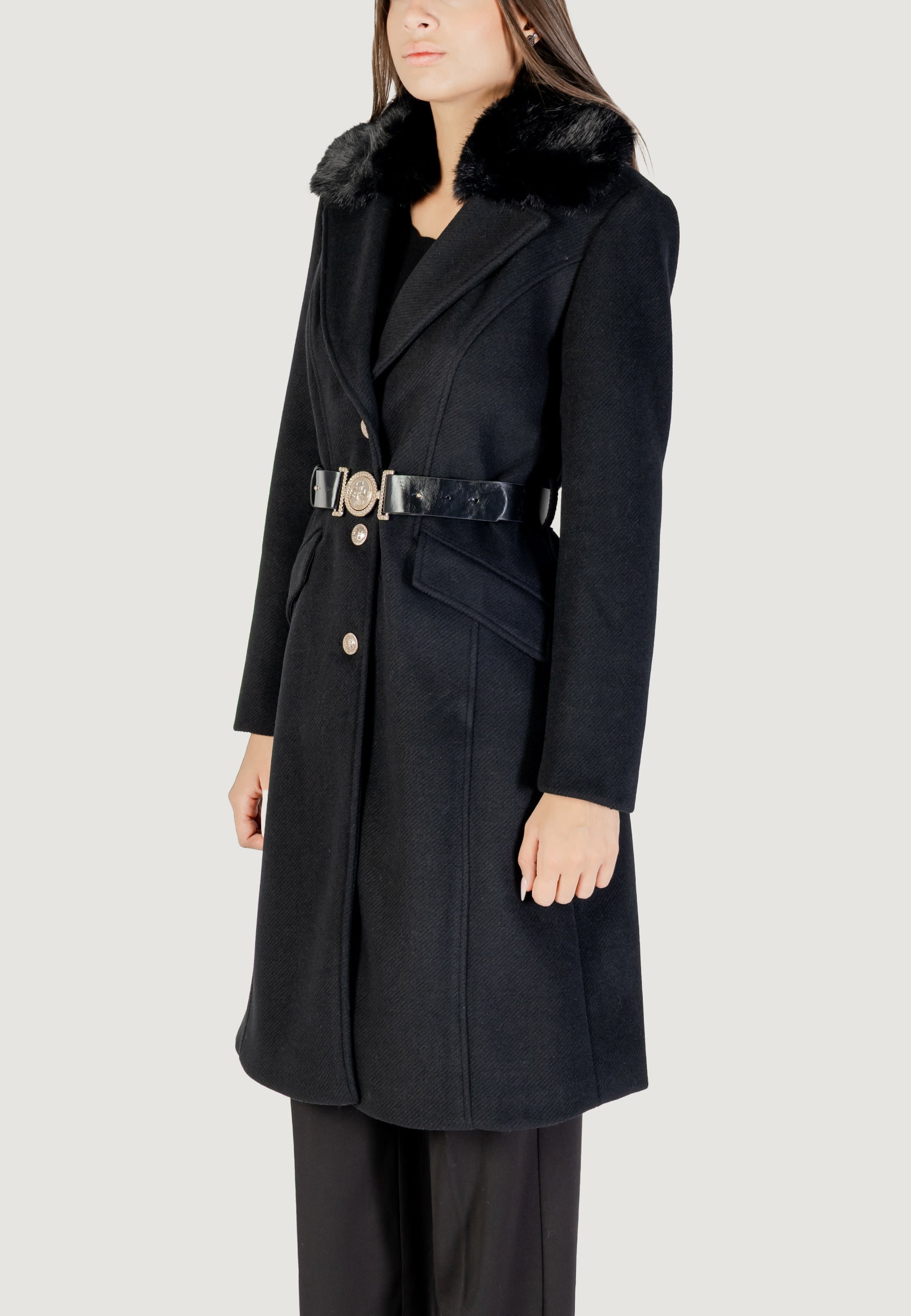 Coat Guess NEW PATRICE BELTED COAT