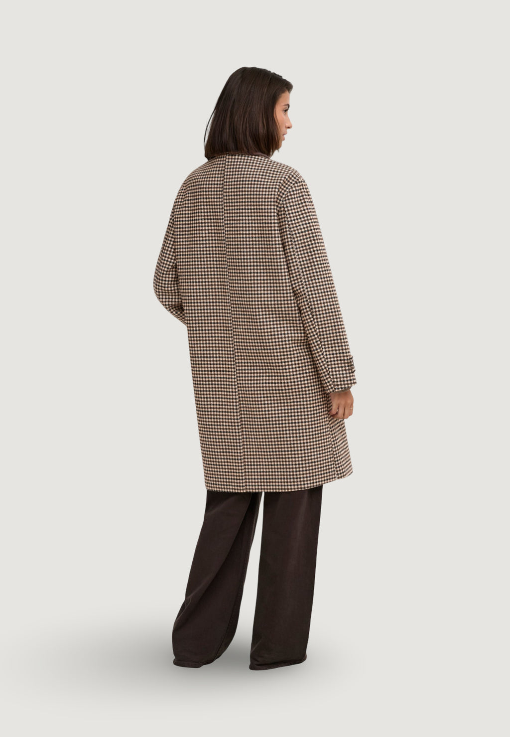 Cappotto Jacqueline de Yong Jdyvalerie Check Coat Otw Yfm