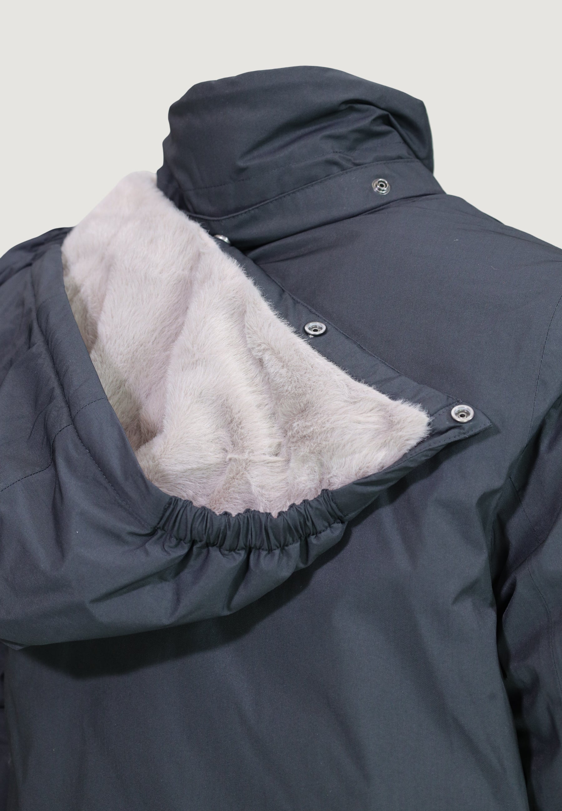 Cappotto Kway Marlette Twill Soft Beaver