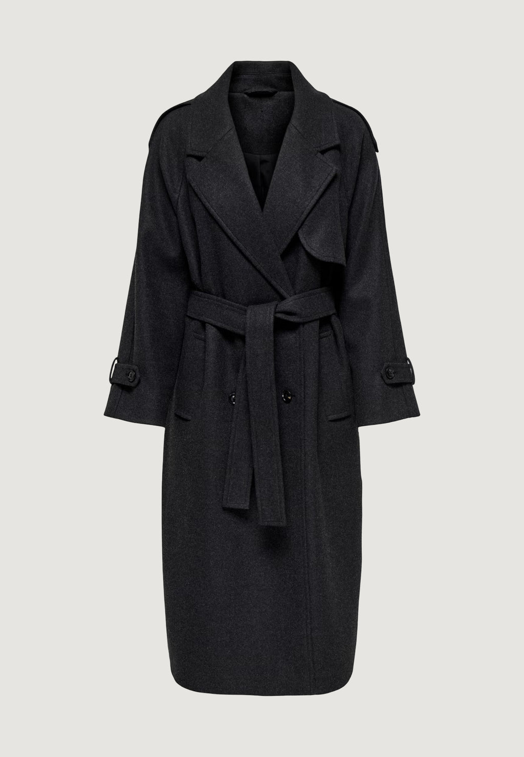 Coat Only ONLDEAR-TRILLION LONG BELT COAT PNT NOOS