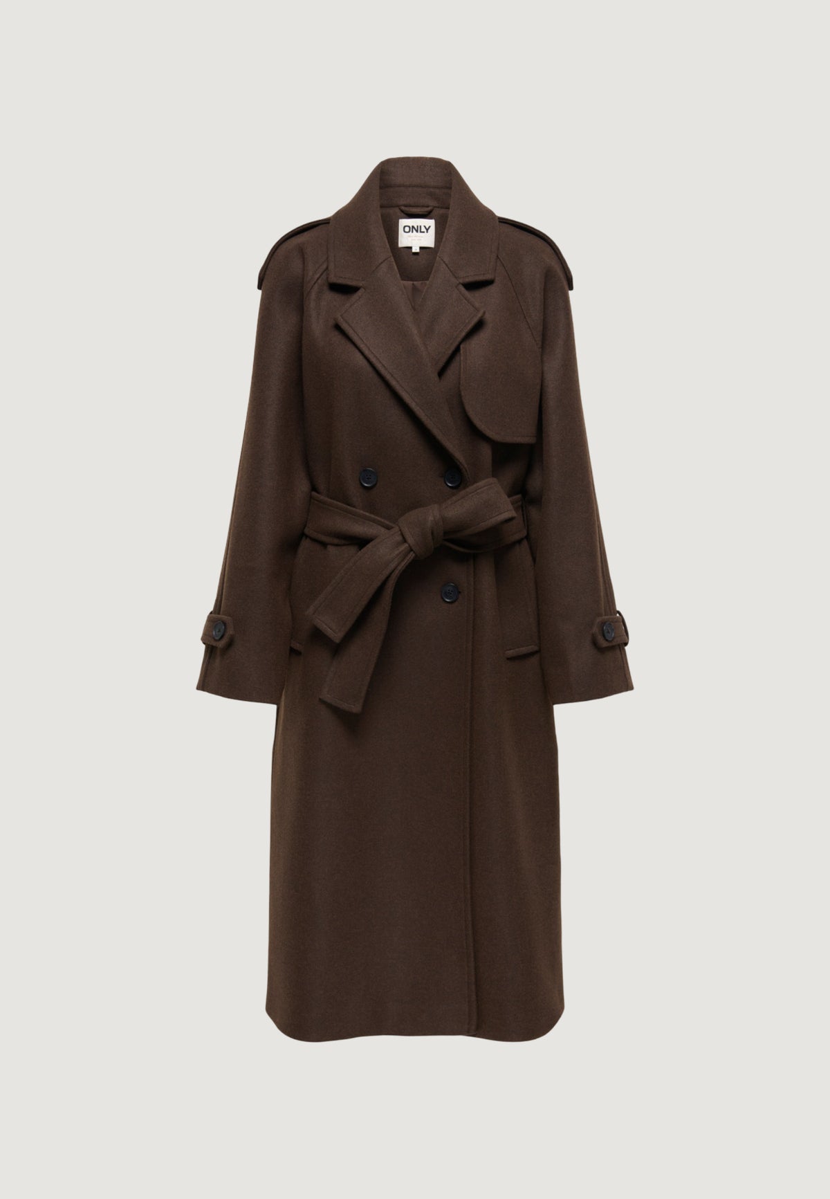 Coat Only ONLDEAR-TRILLION LONG BELT COAT PNT NOOS