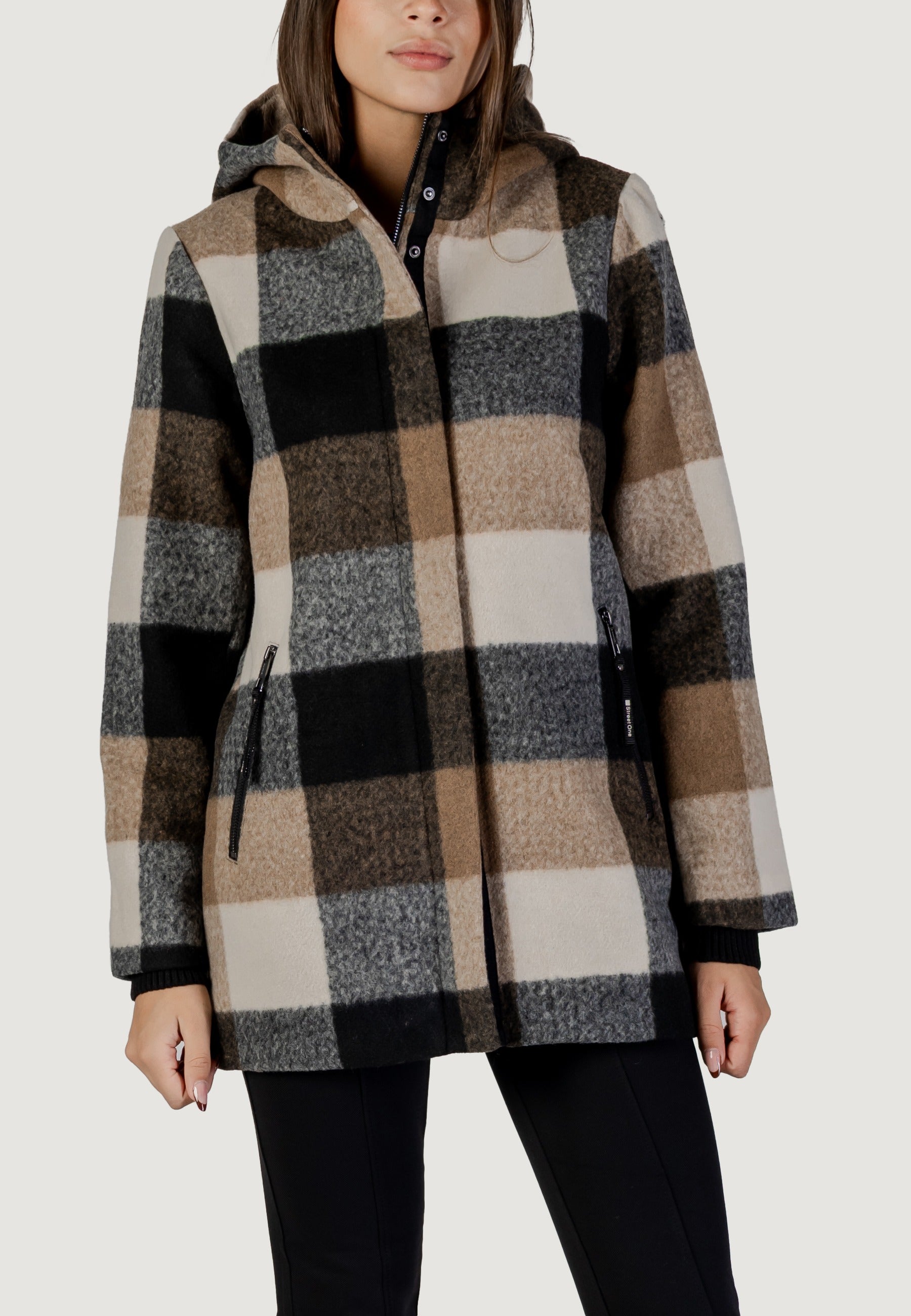 Coat Street One Check Coat w