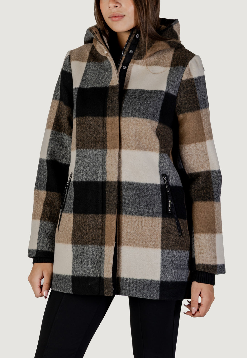 Coat Street One Check Coat w
