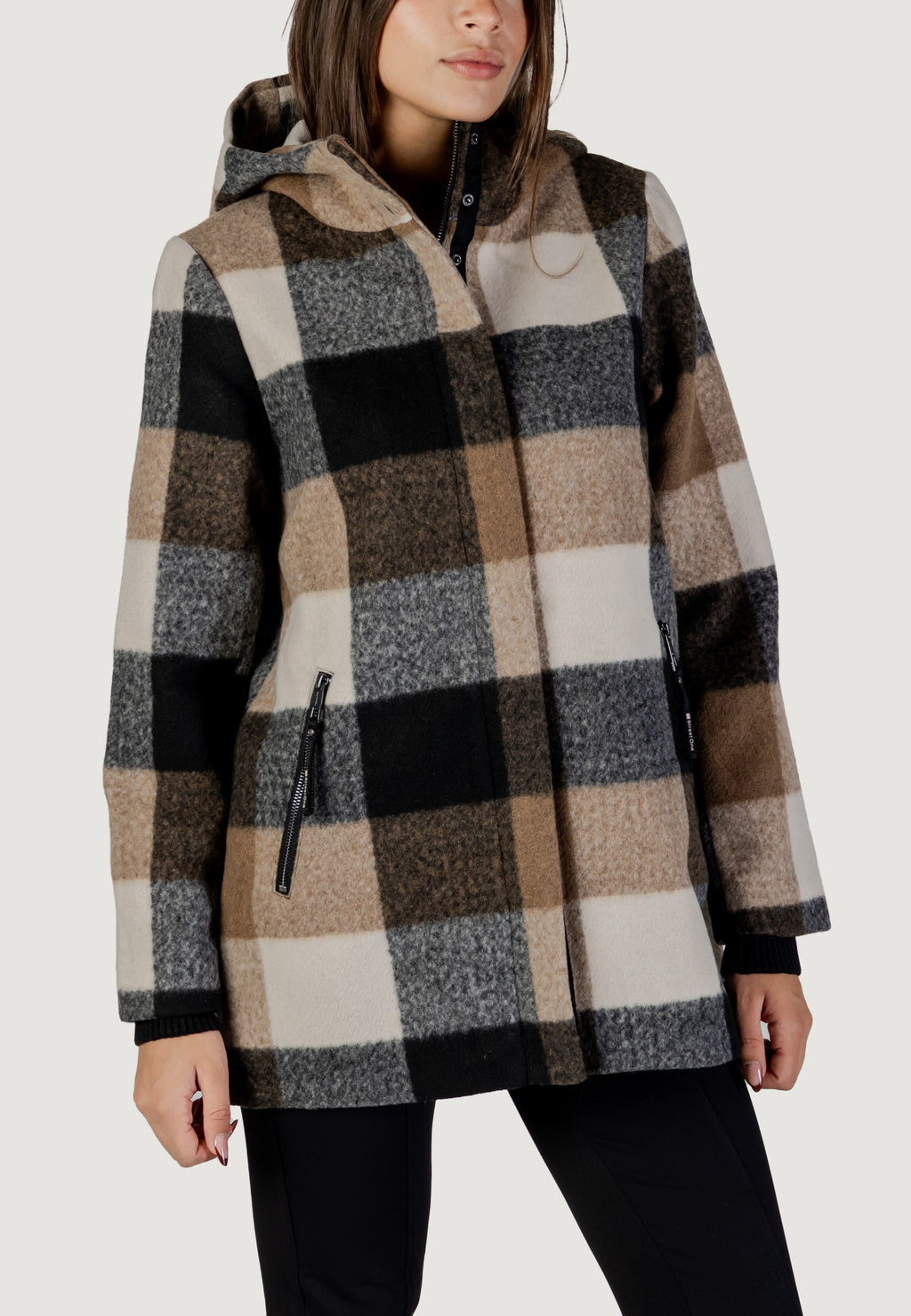 Coat Street One Check Coat w