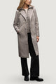 Coat Street One Long Revers Coat w. RemovablePadded Insert