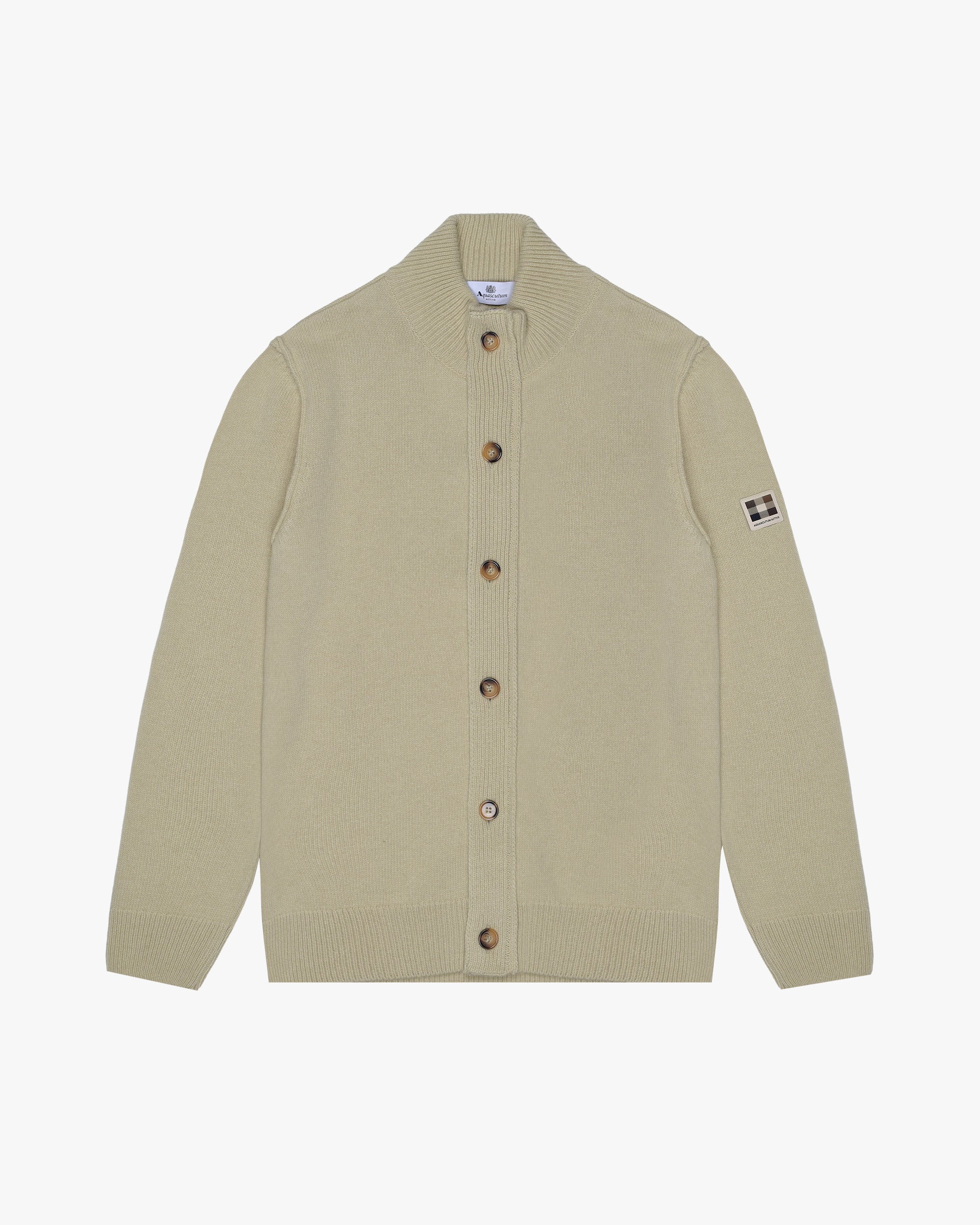 Cardigan Aquascutum Active LAMBSWOOL BUTTONED CARDIGAN