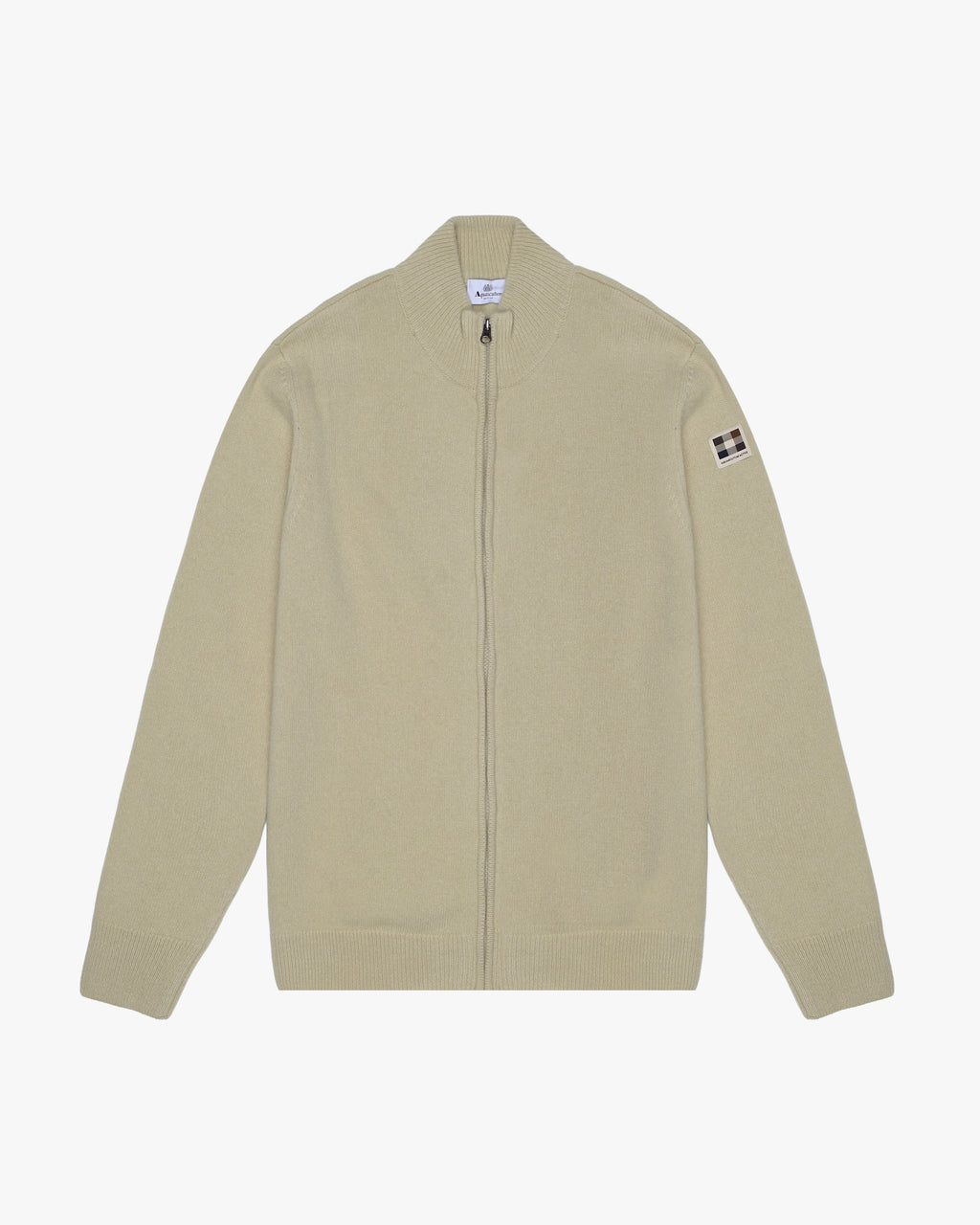 Cardigan Aquascutum Active LAMBSWOOL FZ PATCH KNIT