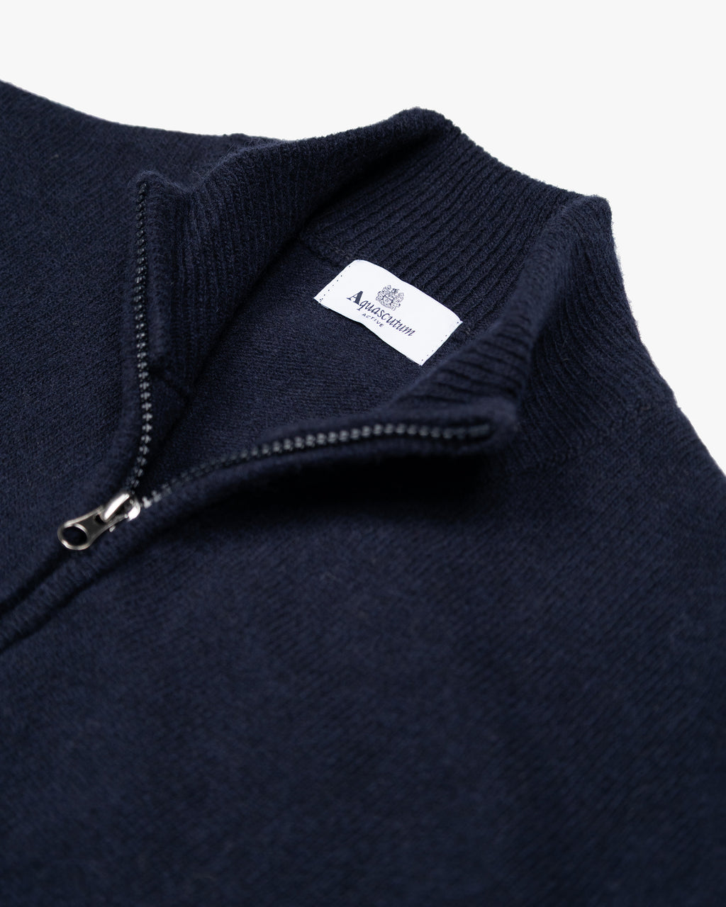 Cardigan Aquascutum Active LAMBSWOOL FZ PATCH KNIT