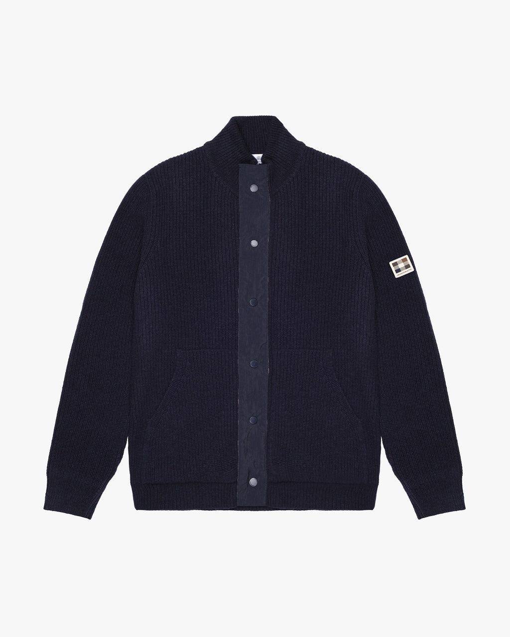 Cardigan Aquascutum Active LAMBSWOOL MOCKNECK FZ KNIT