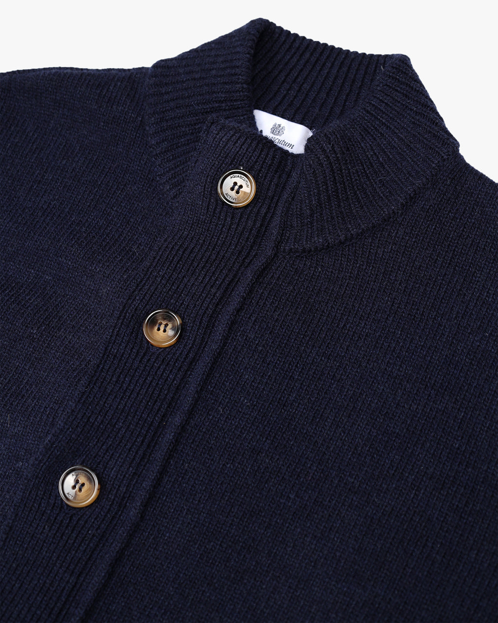 Cardigan Aquascutum Active LAMBSWOOL BUTTONED CARDIGAN