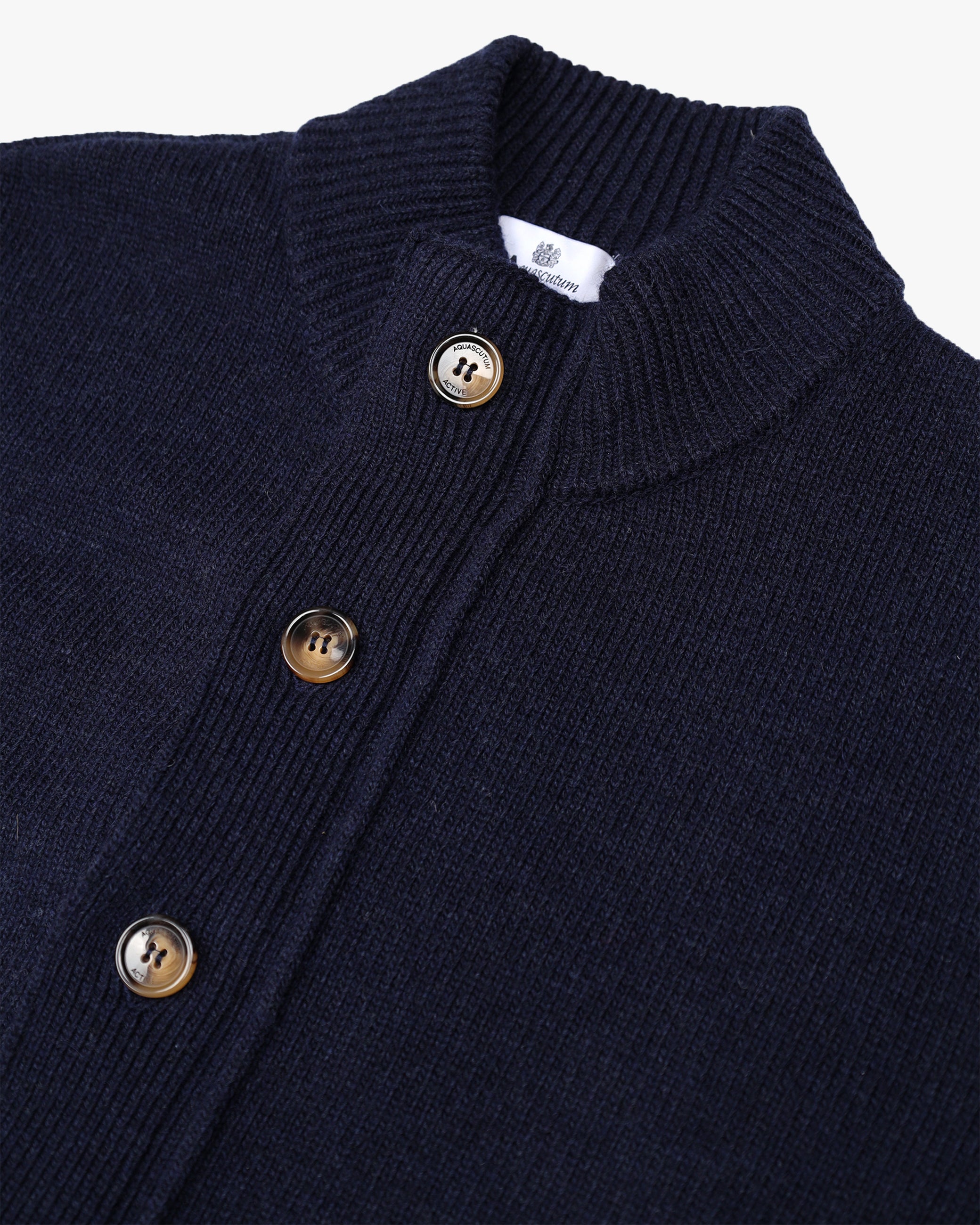 Cardigan Aquascutum Active LAMBSWOOL BUTTONED CARDIGAN