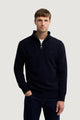 Cardigan Barbour ESSENTIAL L/WOOL HALF ZIP