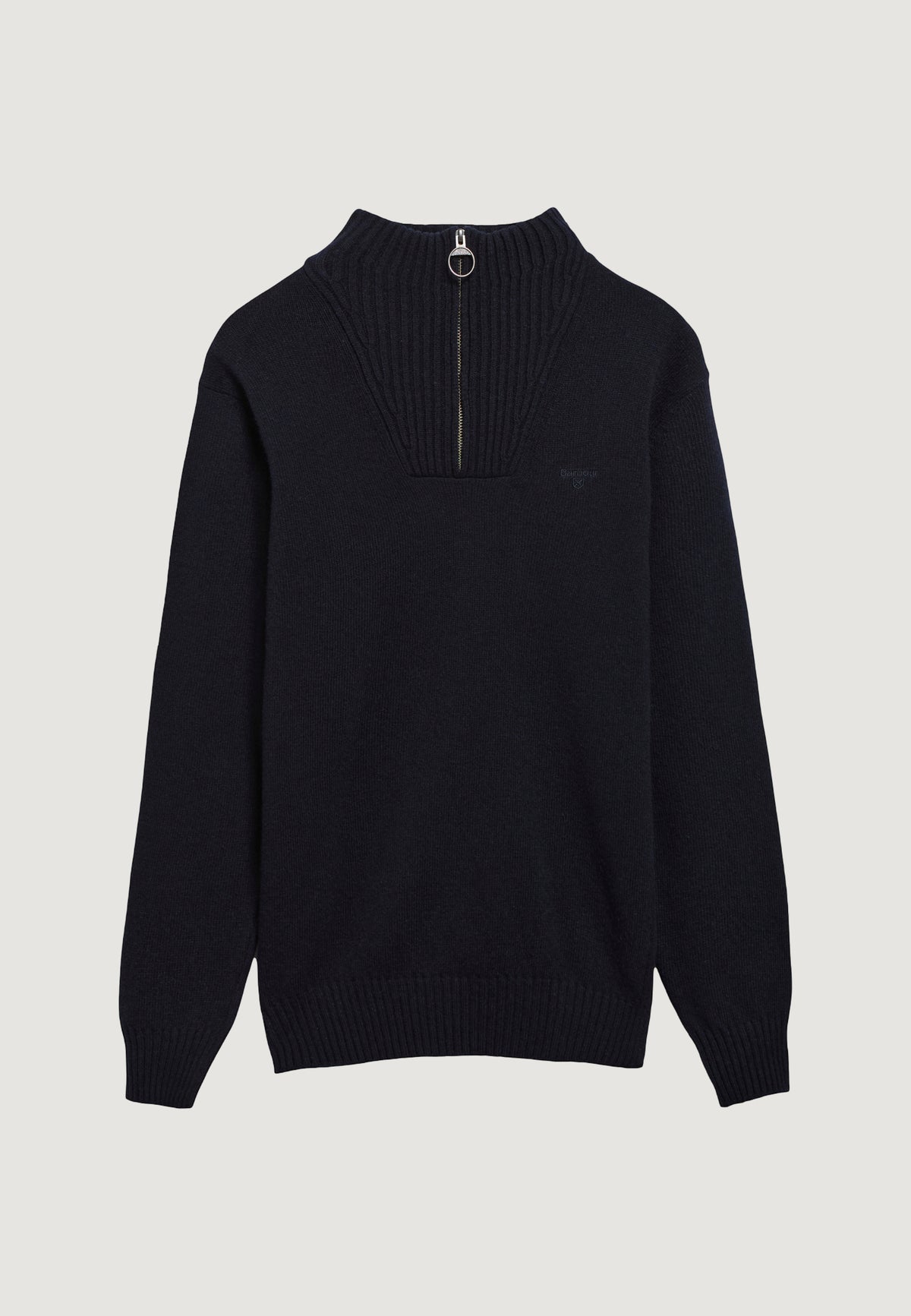 Cardigan Barbour ESSENTIAL L/WOOL HALF ZIP