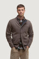 Cardigan Barbour ESSENTIAL PATCH ZIP THROUGH