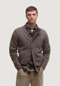 Cardigan Barbour ESSENTIAL PATCH ZIP THROUGH