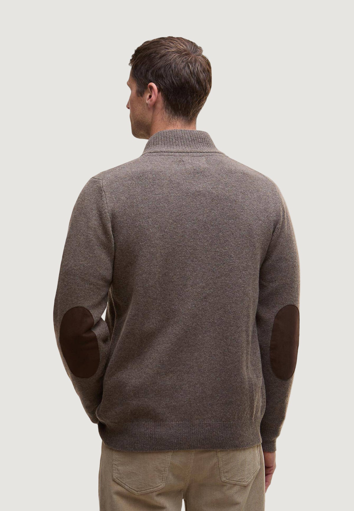 Cardigan Barbour ESSENTIAL PATCH ZIP THROUGH