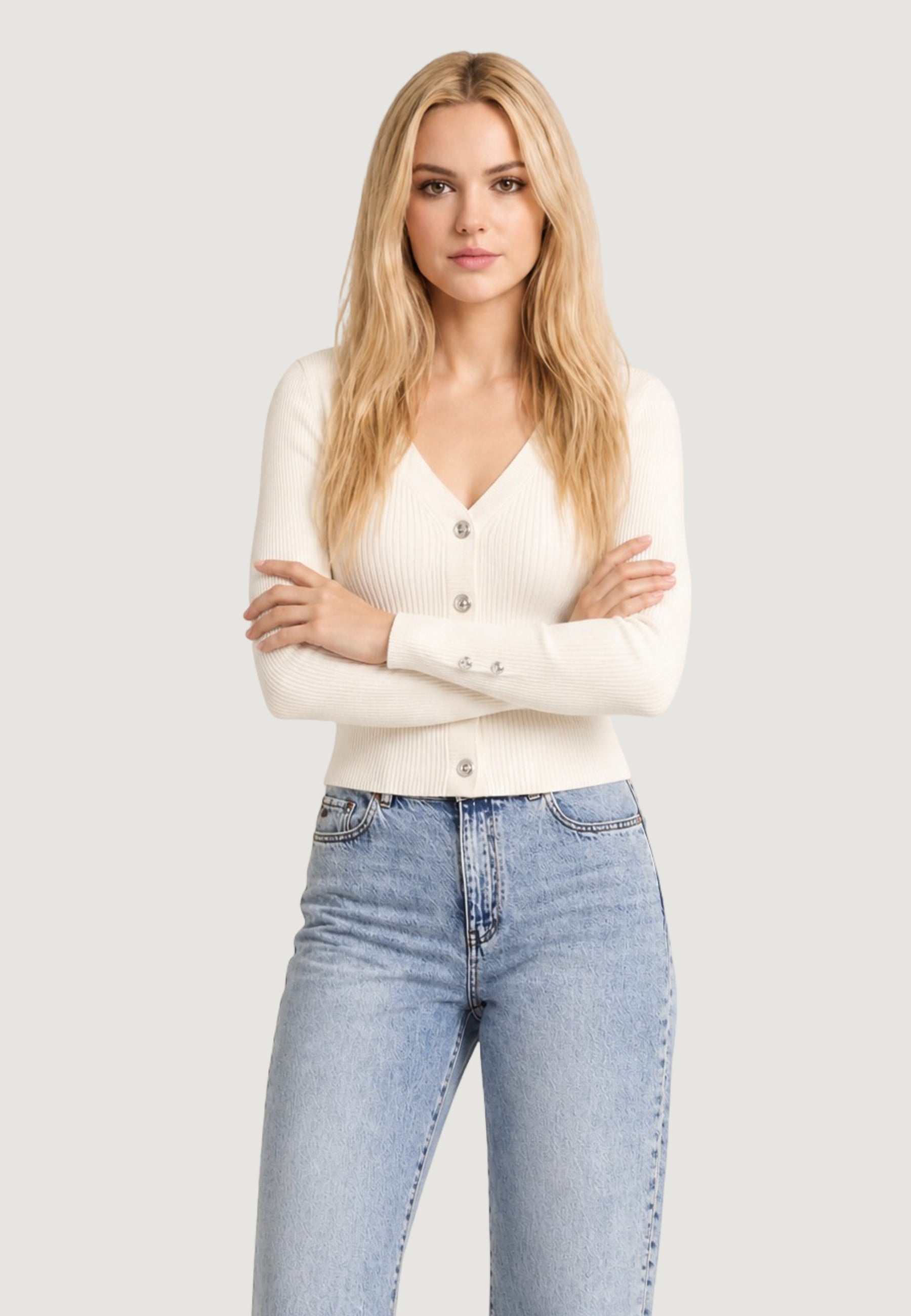Cardigan Guess LS VN ELLIE CARDI SW