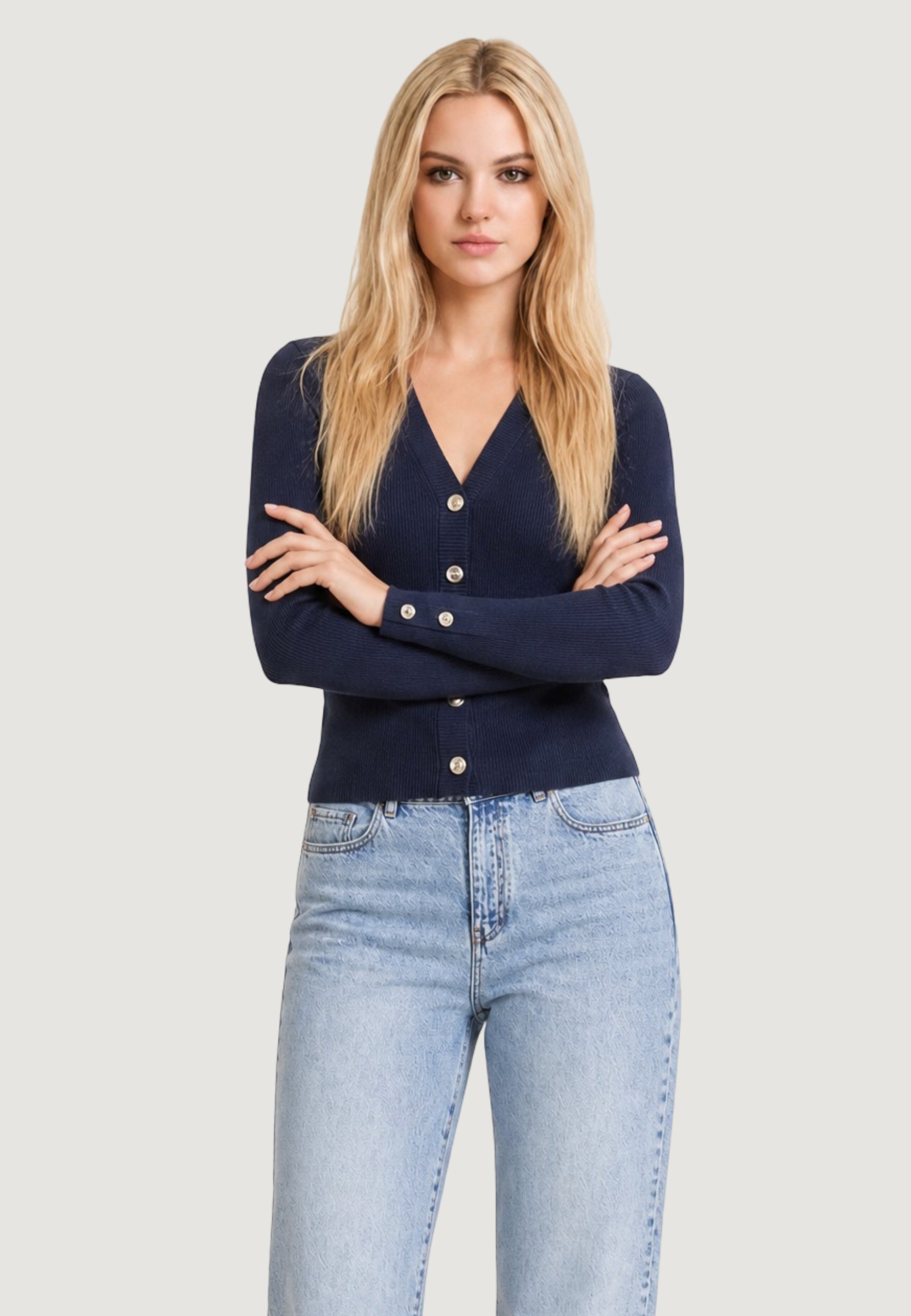 Cardigan Guess LS VN ELLIE CARDI SW