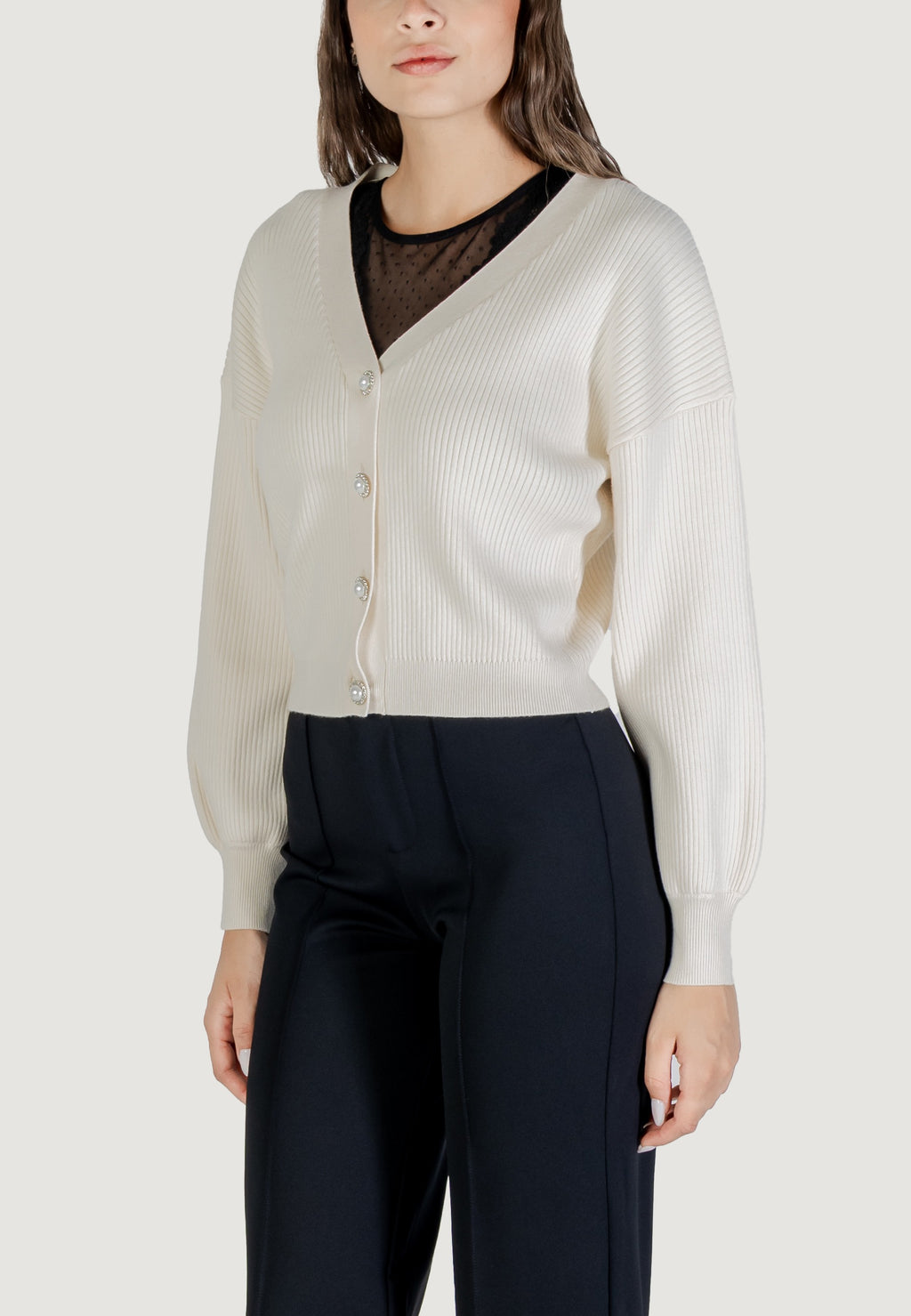 Cardigan Guess LS VN HANNA CARDI SWTR