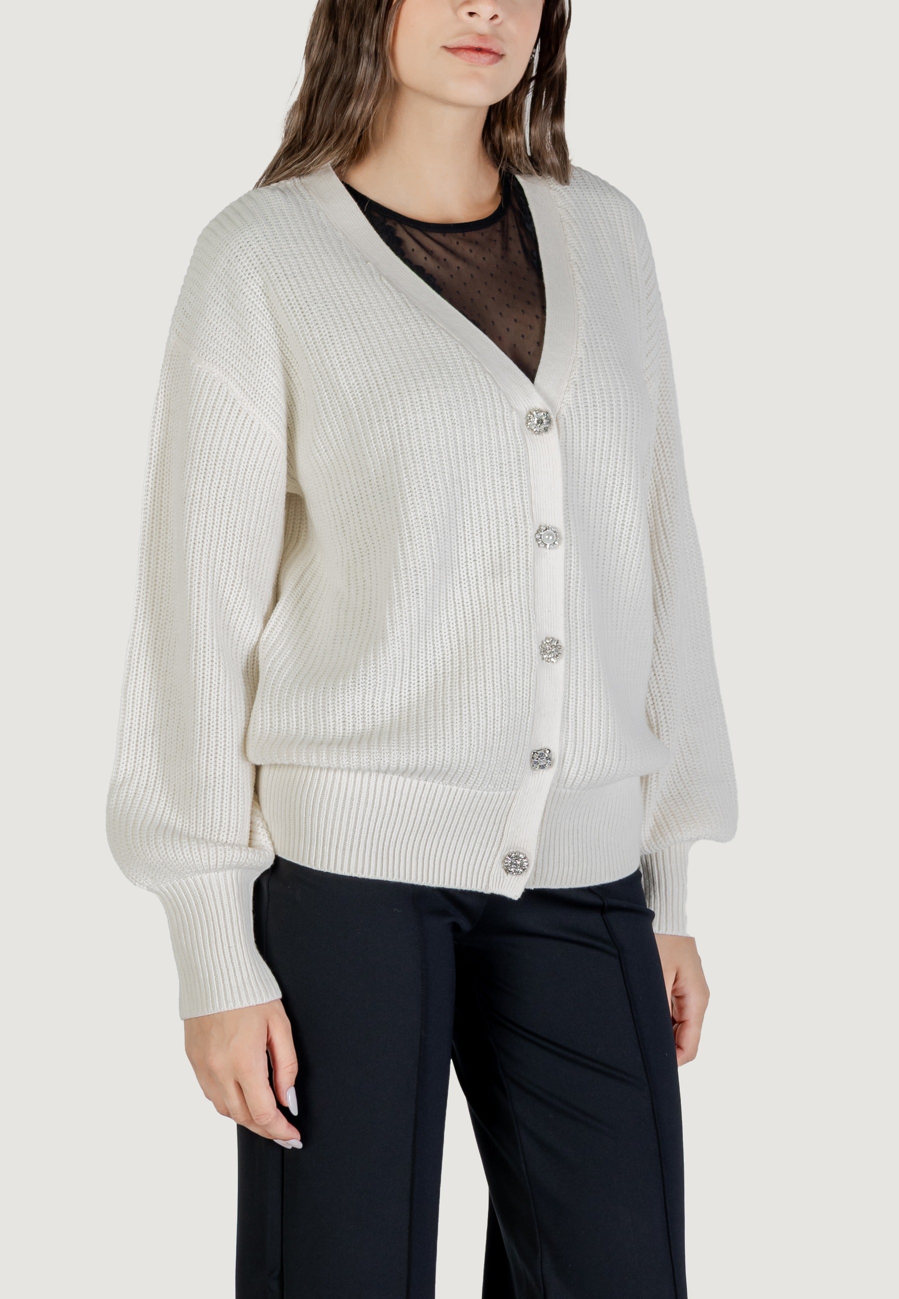 Cardigan Guess LS VN JAMIE CARDI SWTR