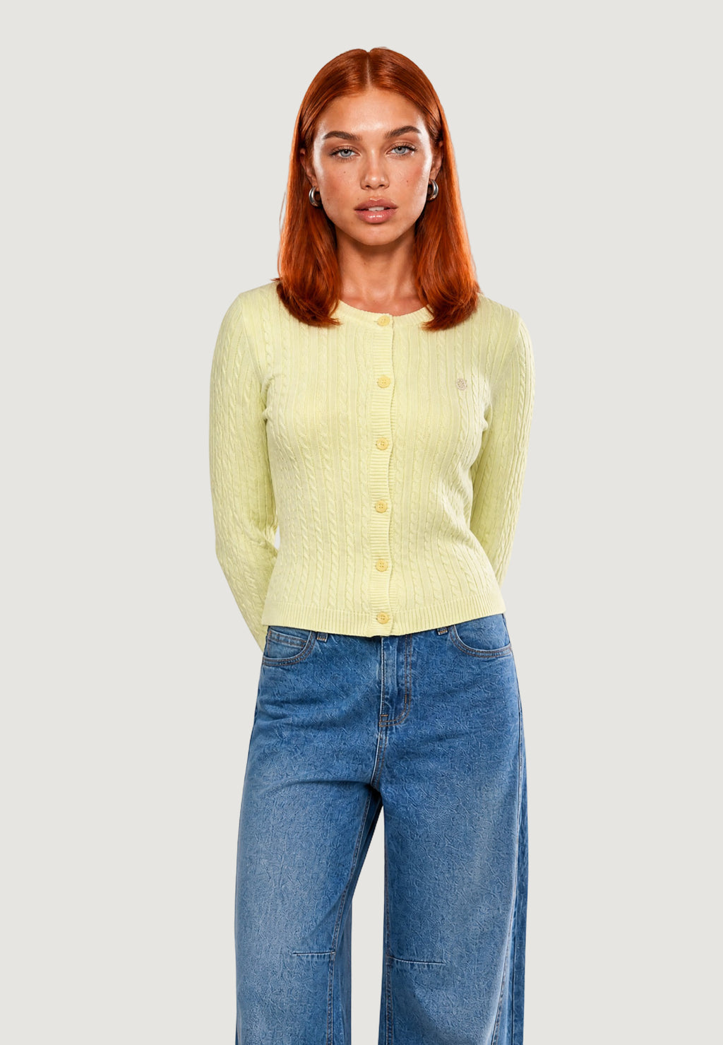 Cardigan I am Cardigan Cotone Treccia