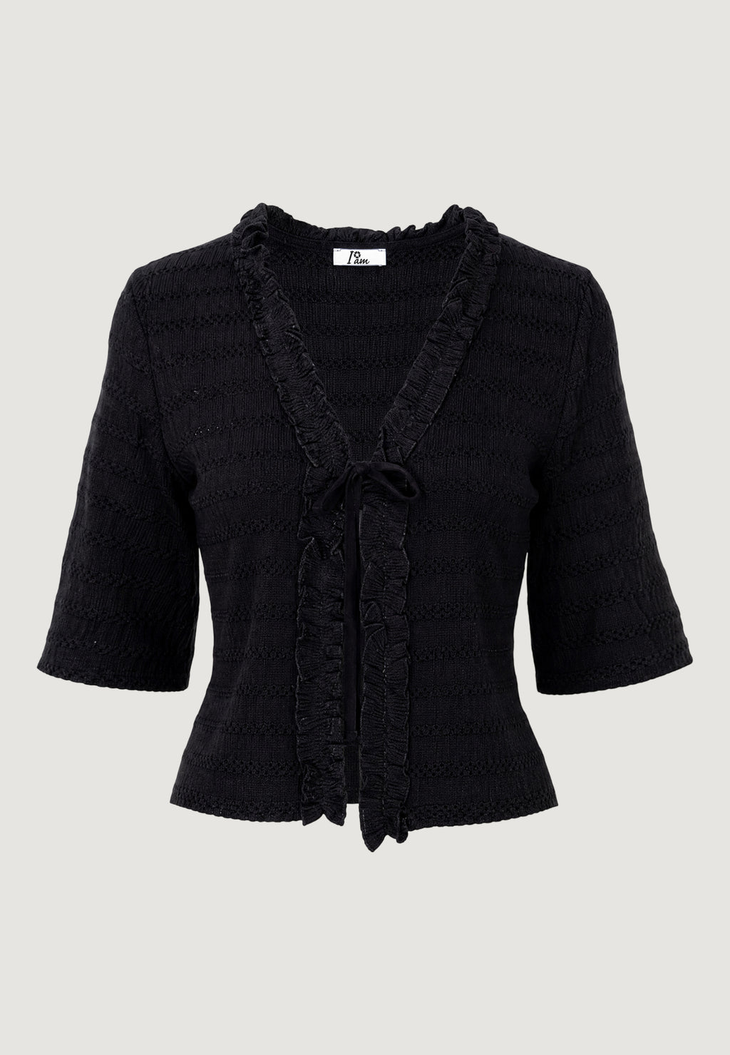 Cardigan I am Cardigan Viscosa Balze pointelle