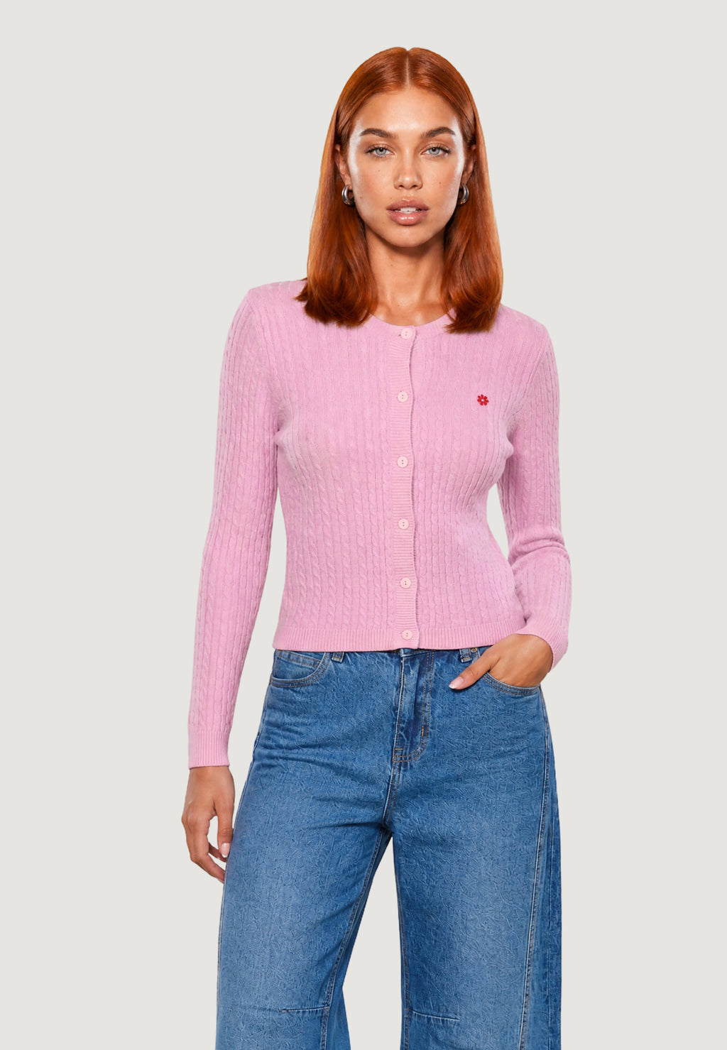 Cardigan I am Cardigan Cotone Treccia