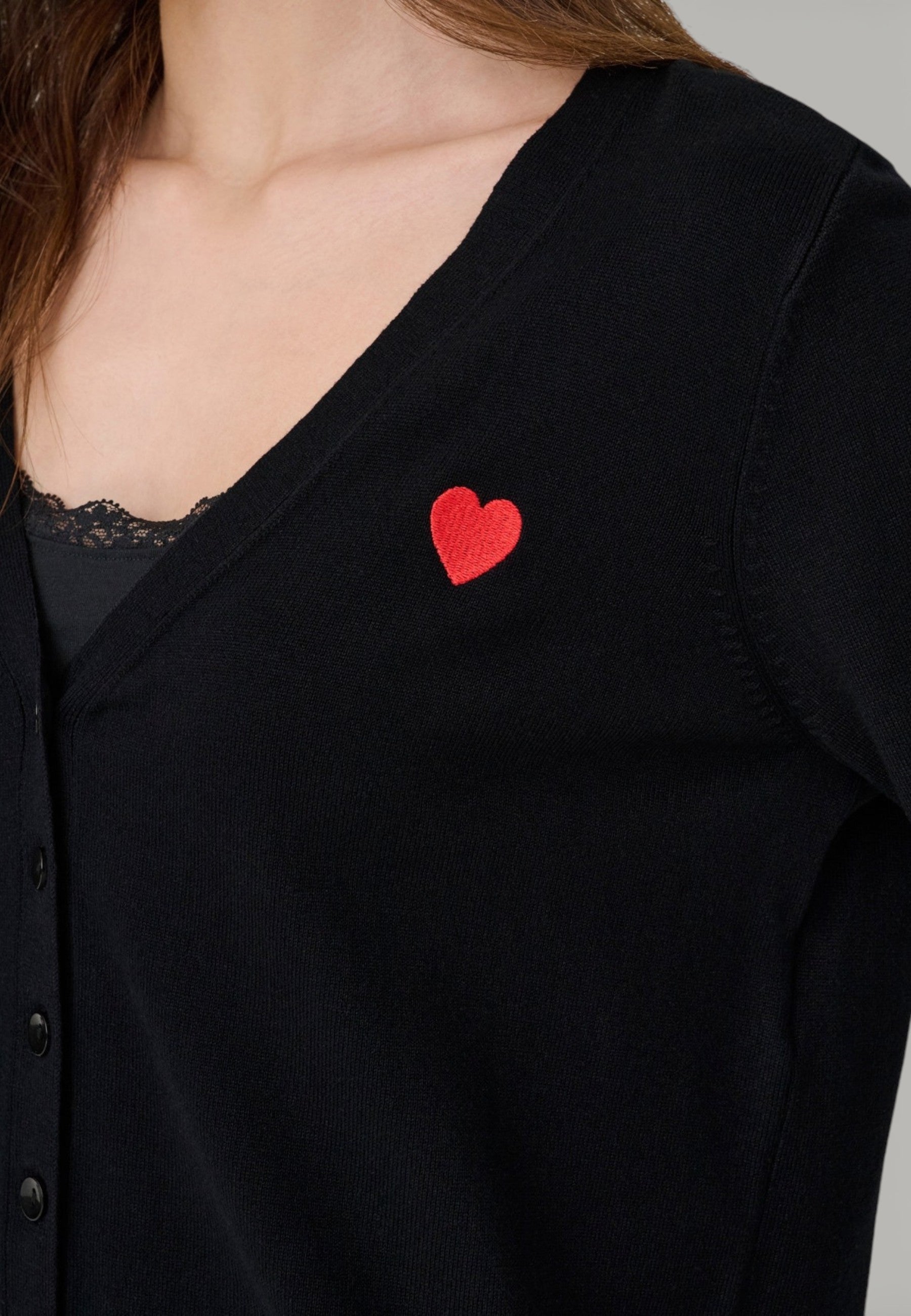 Cardigan Jacqueline de Yong Jdykate L/S V-Neck Emb. Cardigan Knt