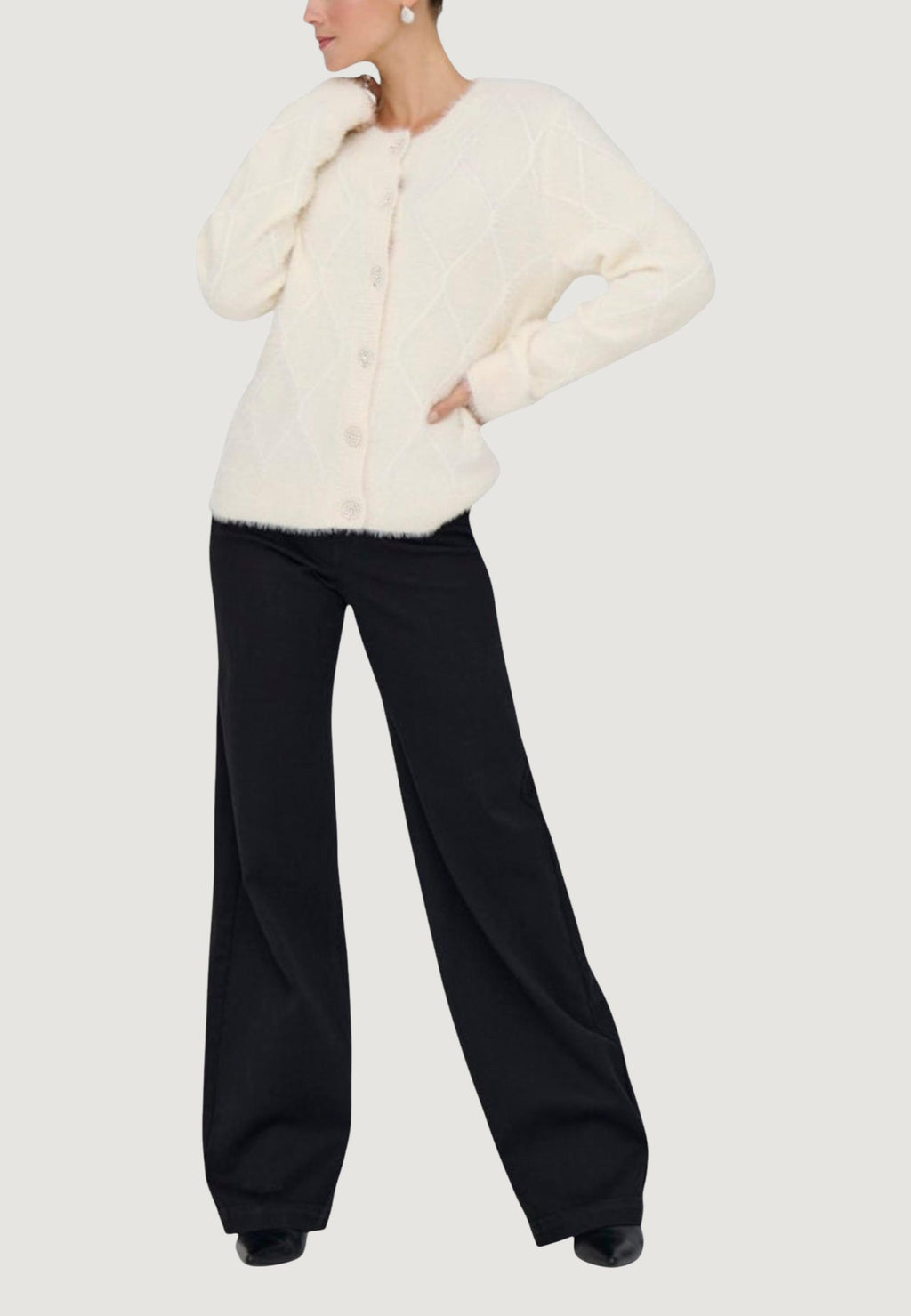 Cardigan Jacqueline de Yong Jdyjayla L/S O-Neck Cardigan Knt