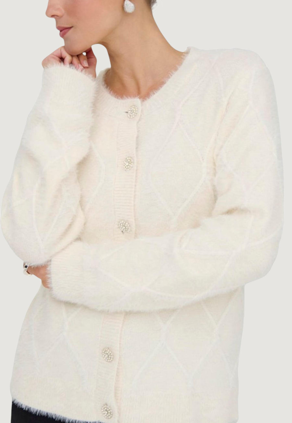 Cardigan Jacqueline de Yong Jdyjayla L/S O-Neck Cardigan Knt