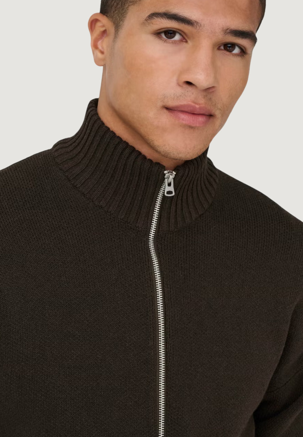 Cardigan Only & Sons Onsblake Ds High Neck Cardigan Knit Noos