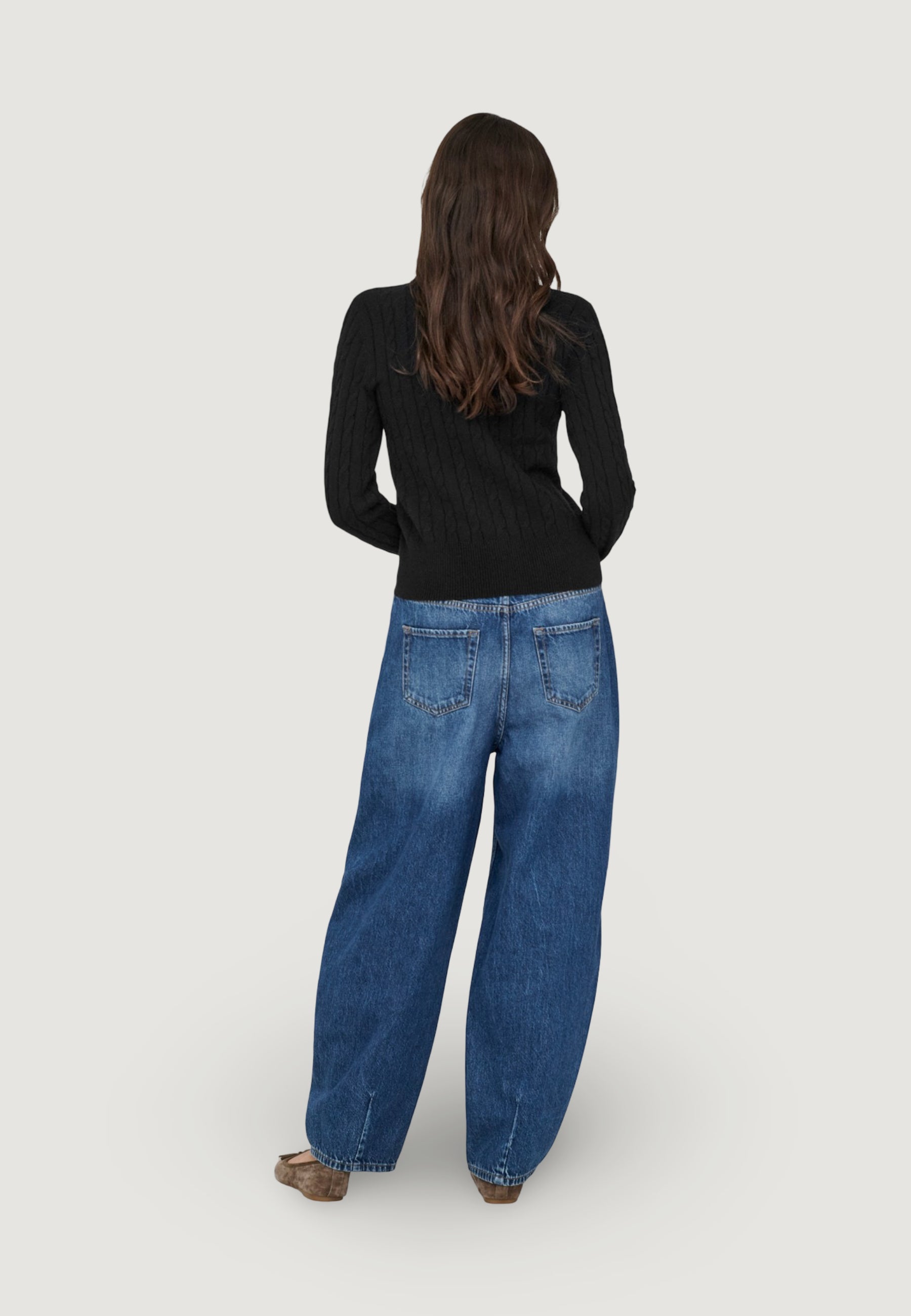 Cardigan Only KATIA LS CABLE ZIP POLO CARDIG CC KNT