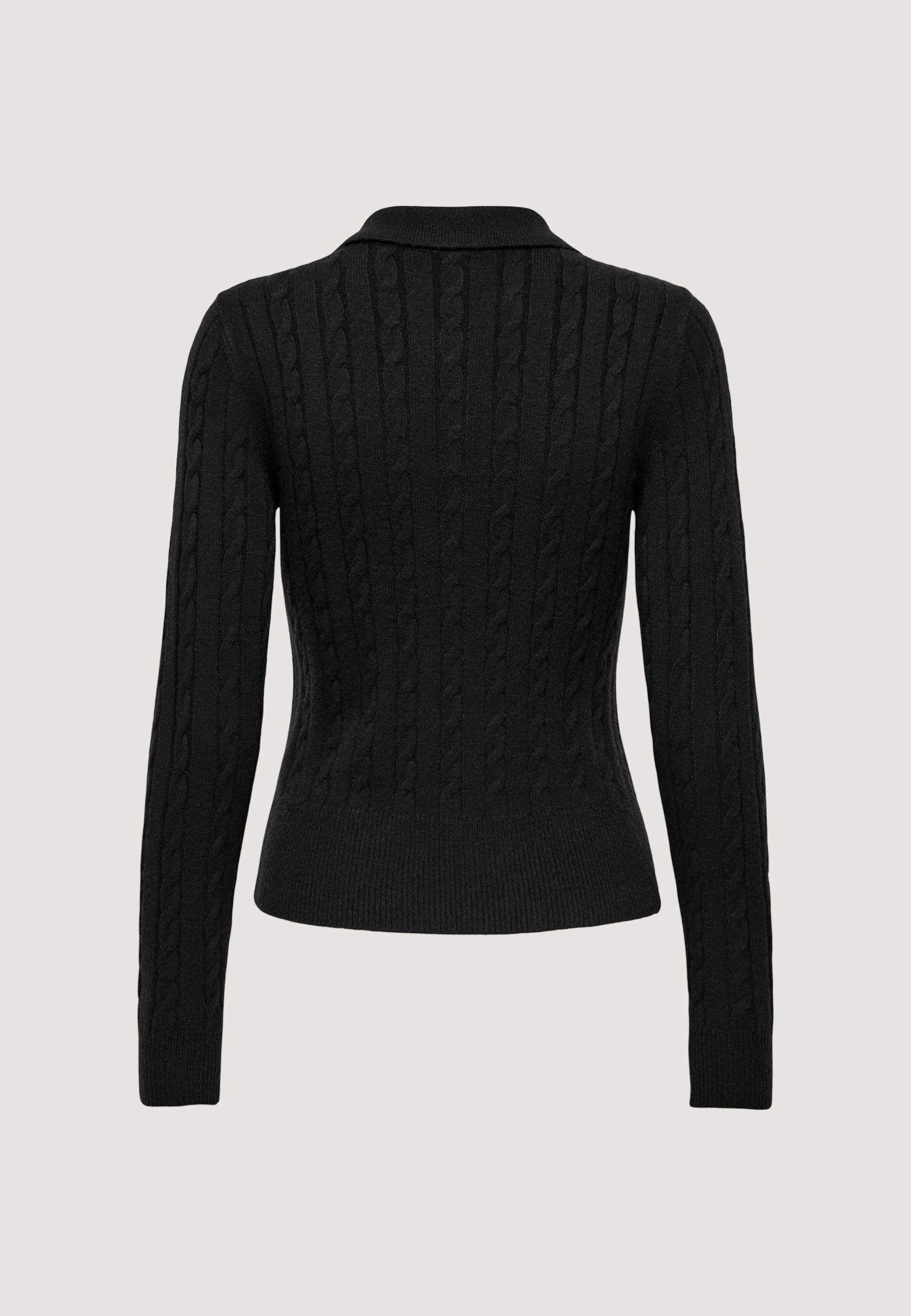 Cardigan Only KATIA LS CABLE ZIP POLO CARDIG CC KNT