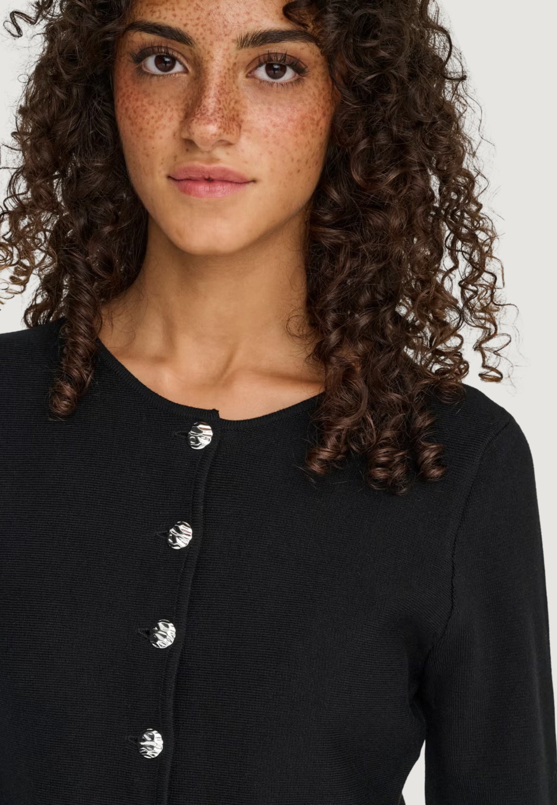 Cardigan Only MELLI LS ONECK BUTTON CARDI KNT