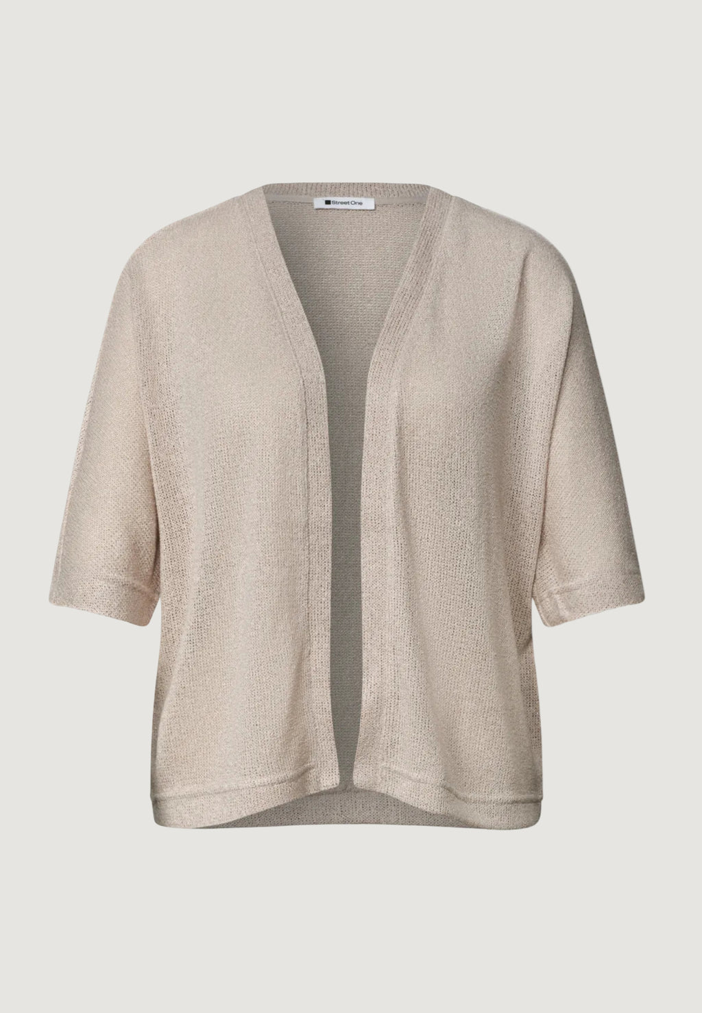 Cardigan Street One LTD QR knit look batwing jacket
