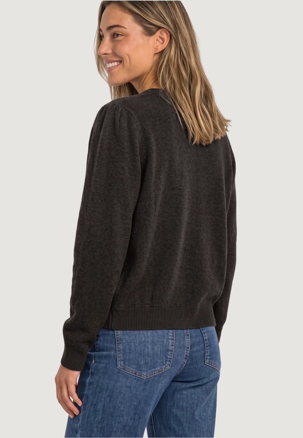 Cardigan Street One LTD QR_cosy roundneck cardi