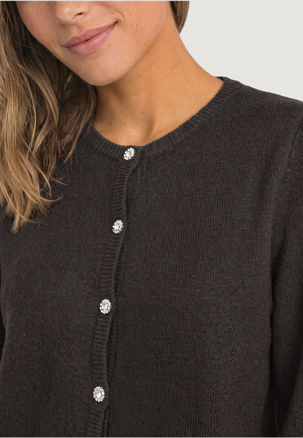 Cardigan Street One LTD QR_cosy roundneck cardi