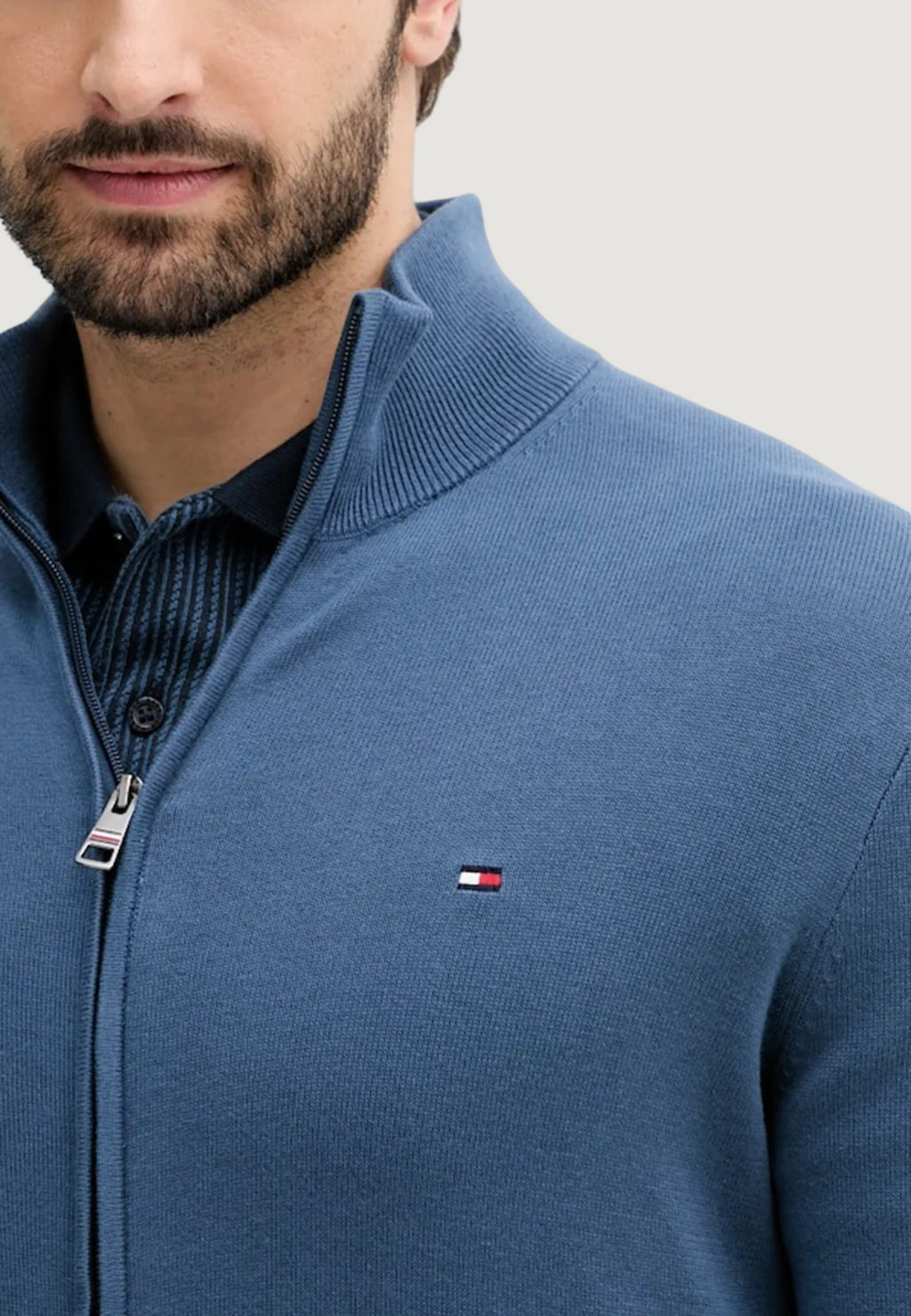 Cardigan Tommy Hilfiger ESSENTIAL COTTON ZIP