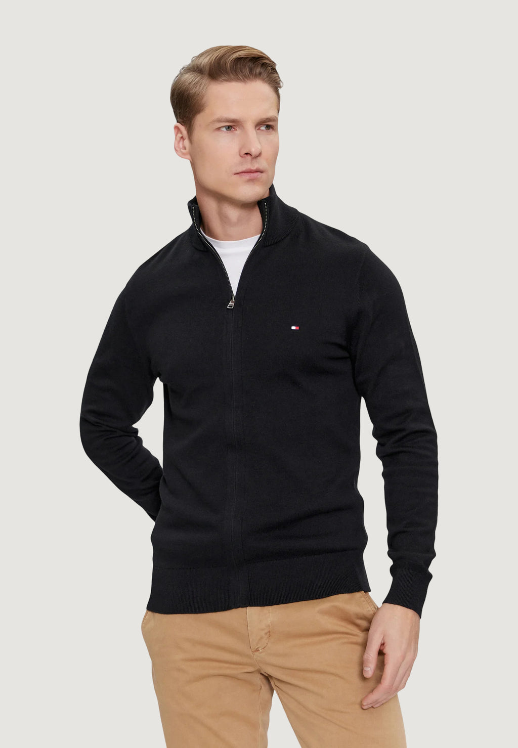 Cardigan Tommy Hilfiger PIMA ORG CTN CASHMERE